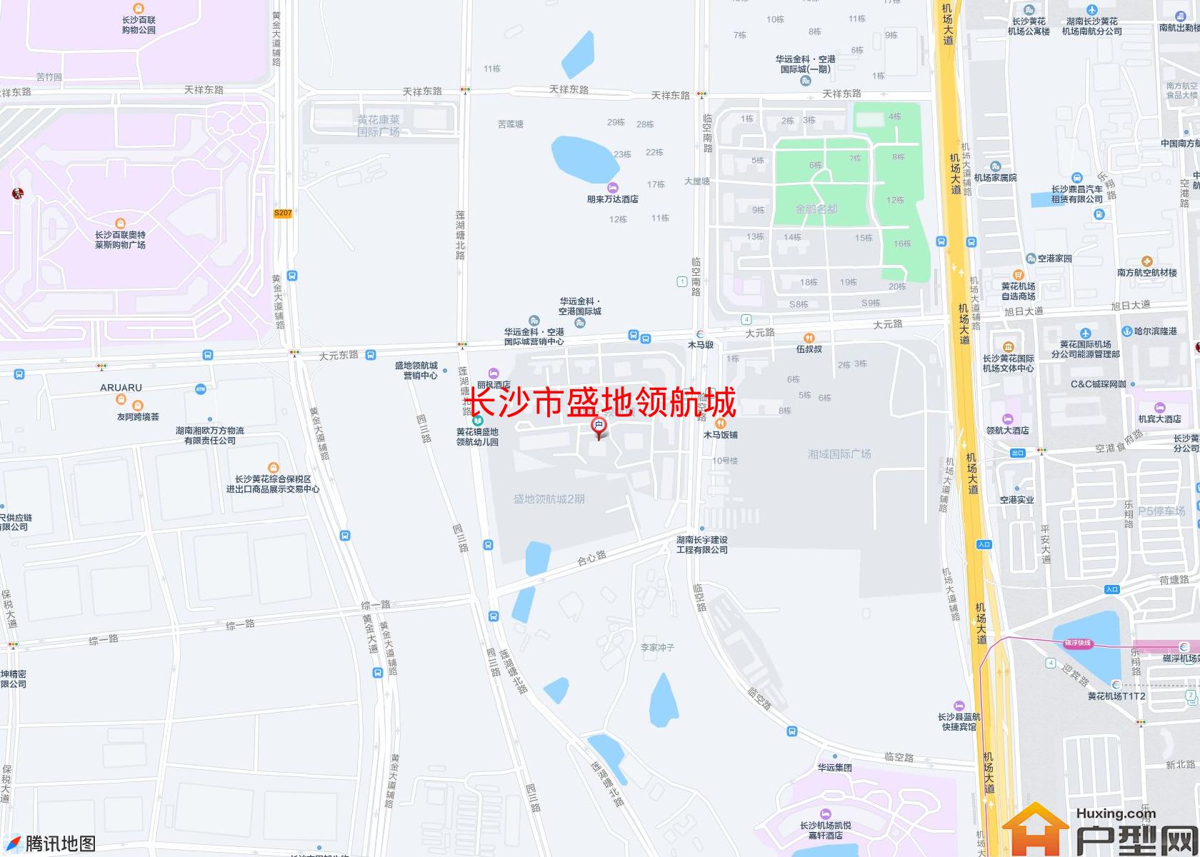 盛地领航城小区 - 户型网