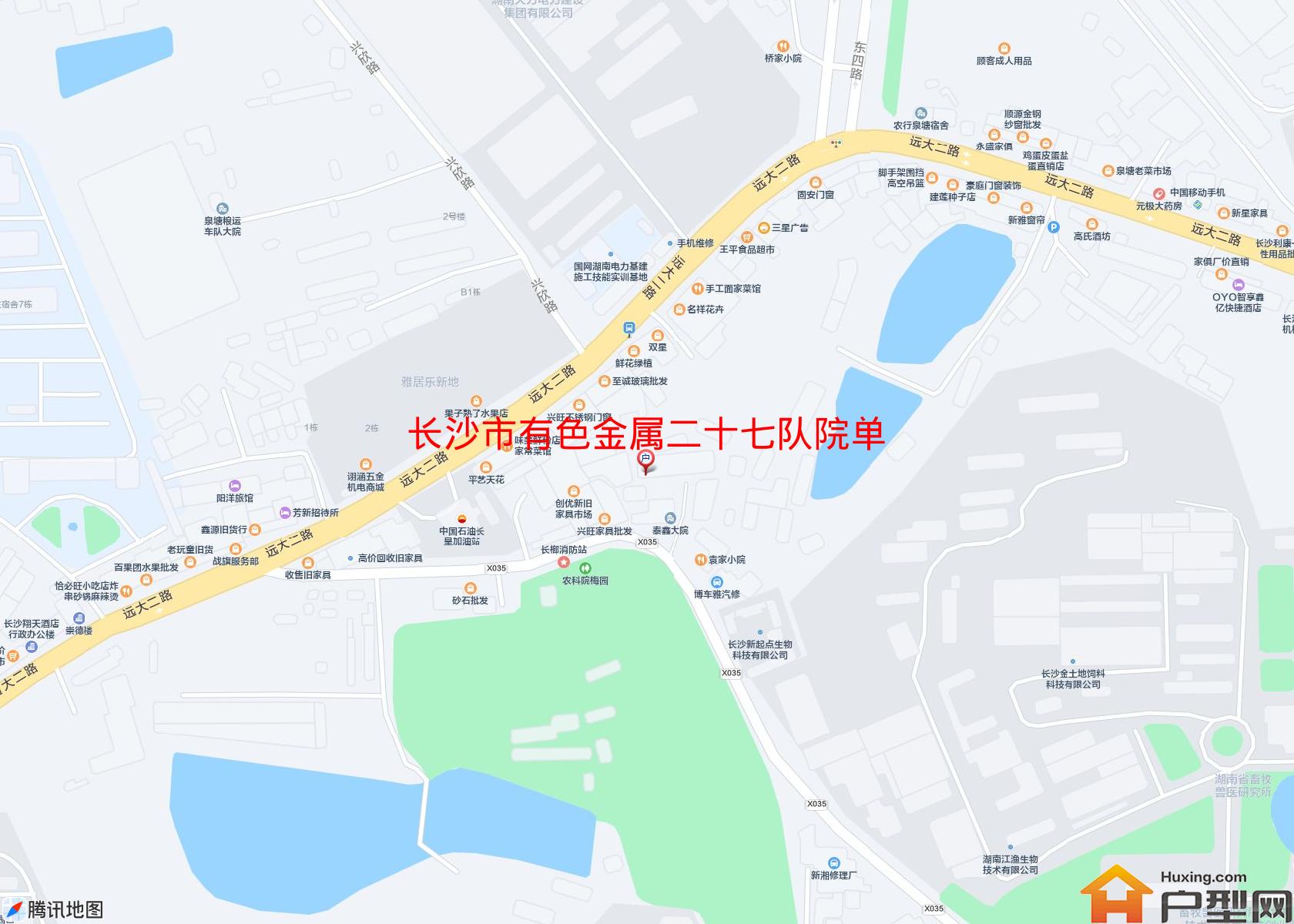 有色金属二十七队院单位房小区 - 户型网