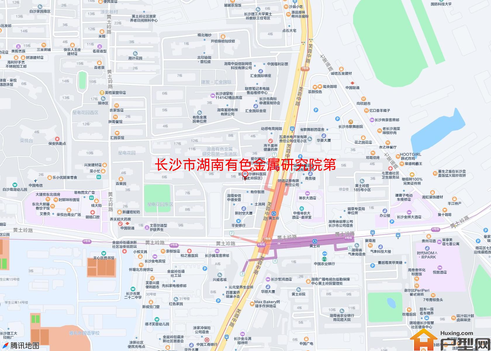 湖南有色金属研究院第一生活区小区 - 户型网