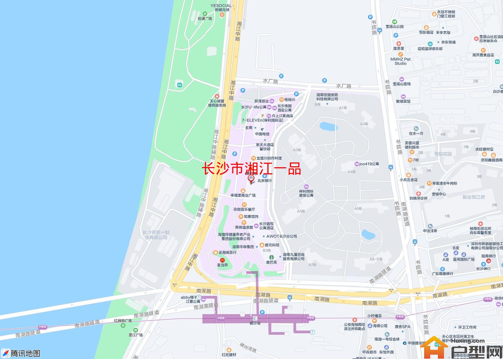 湘江一品小区 - 户型网