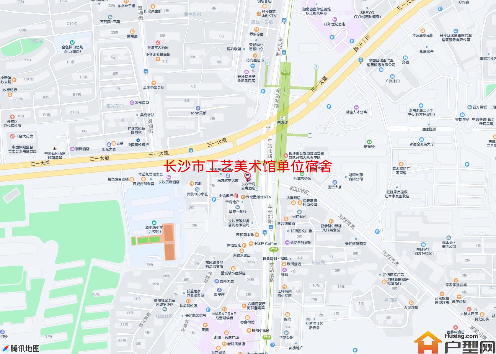 工艺美术馆单位宿舍小区 - 户型网