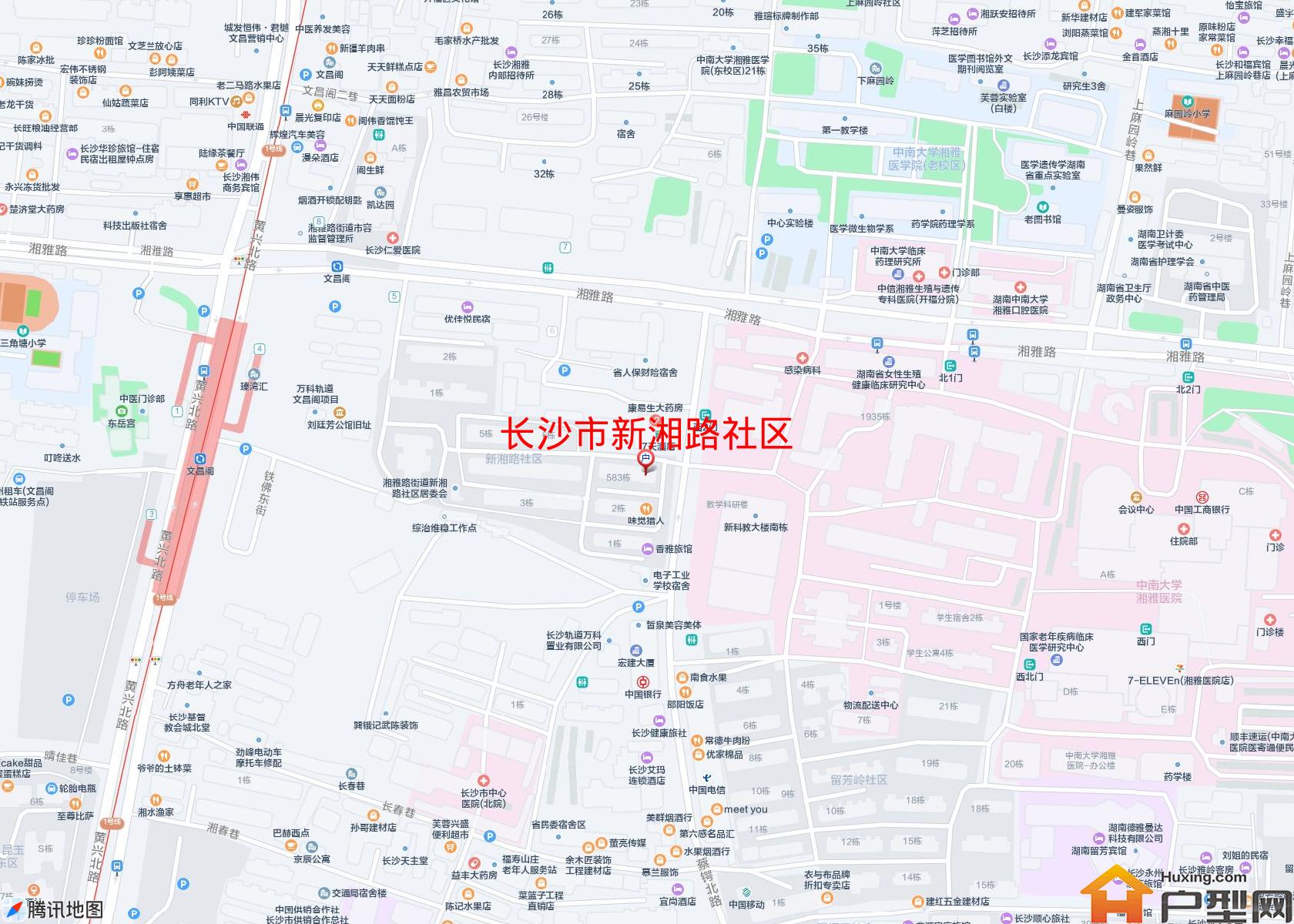 新湘路社区小区 - 户型网