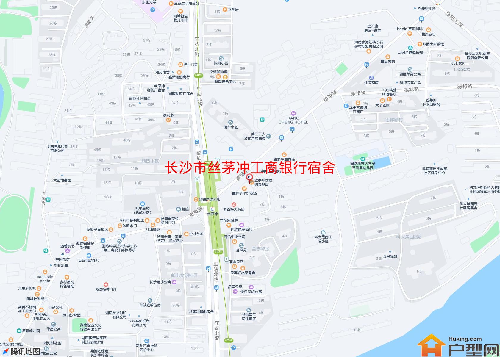 丝茅冲工商银行宿舍小区 - 户型网