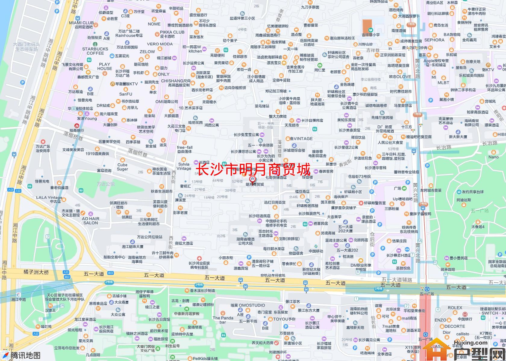 明月商贸城小区 - 户型网