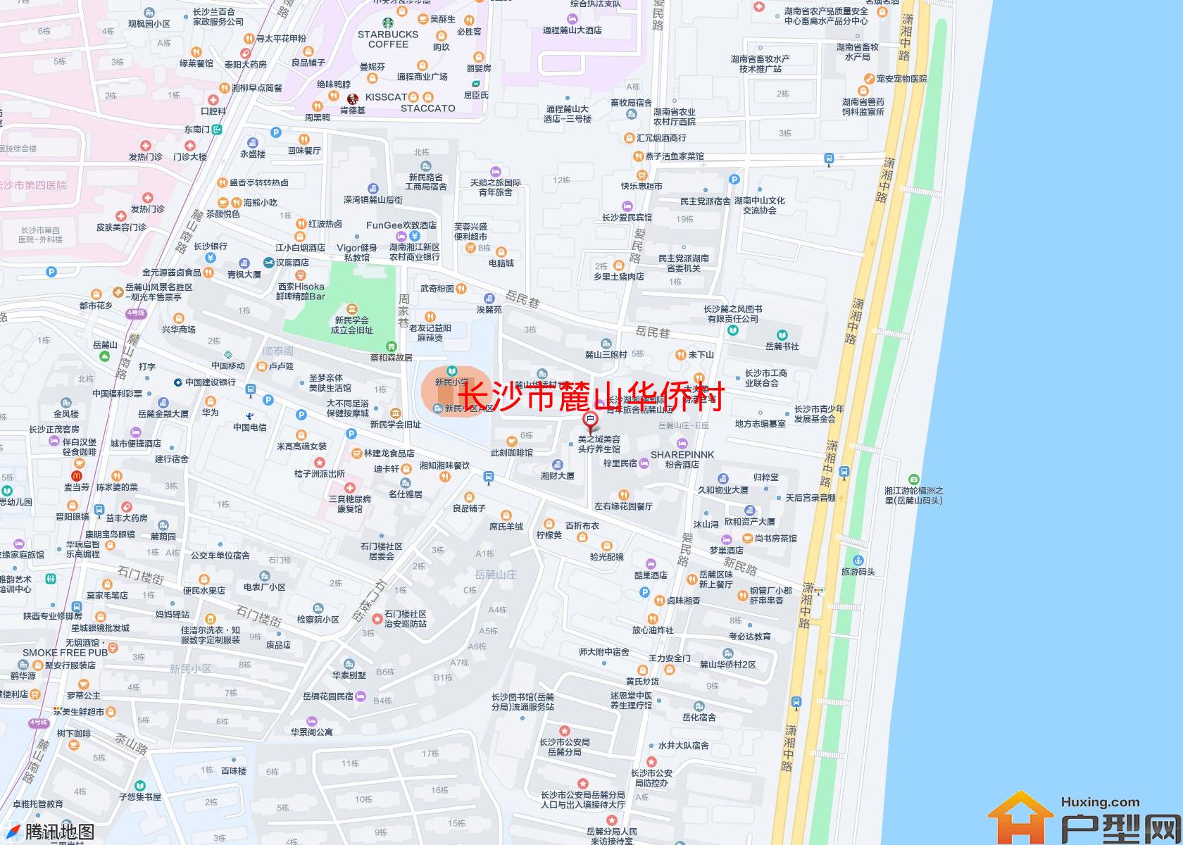 麓山华侨村小区 - 户型网