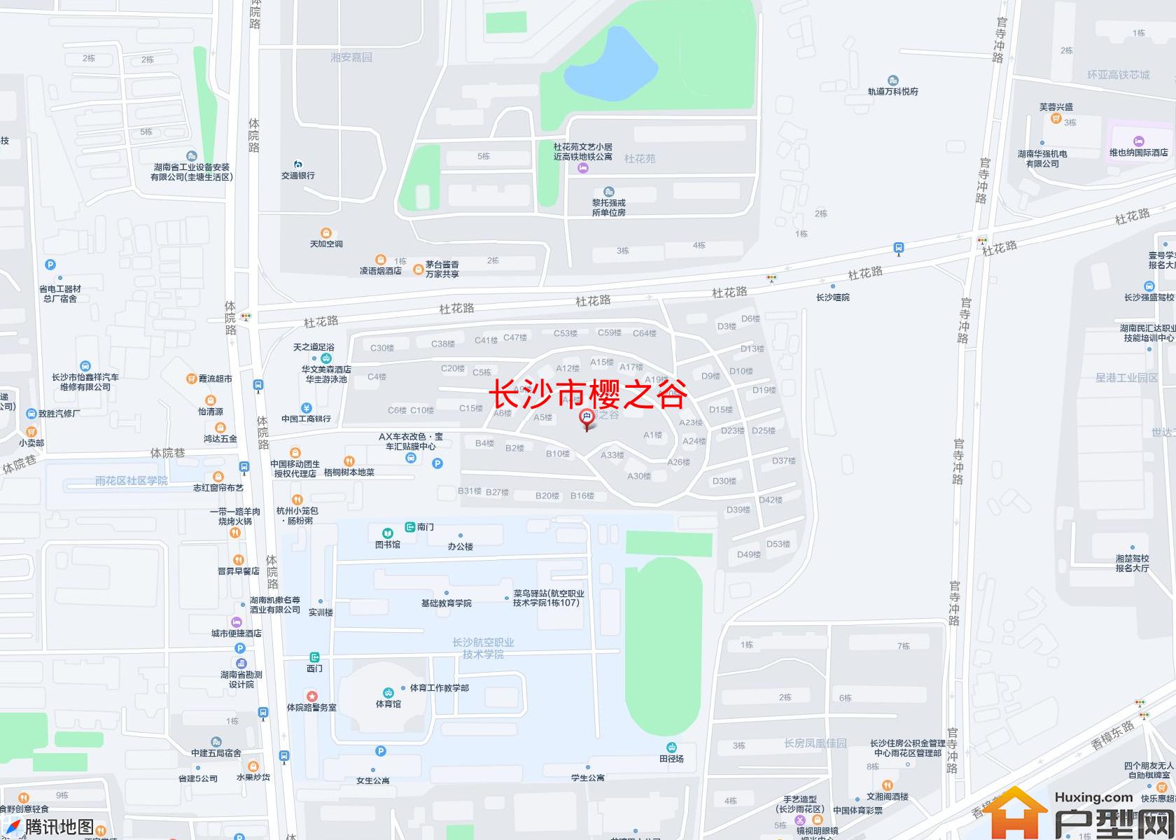 樱之谷小区 - 户型网