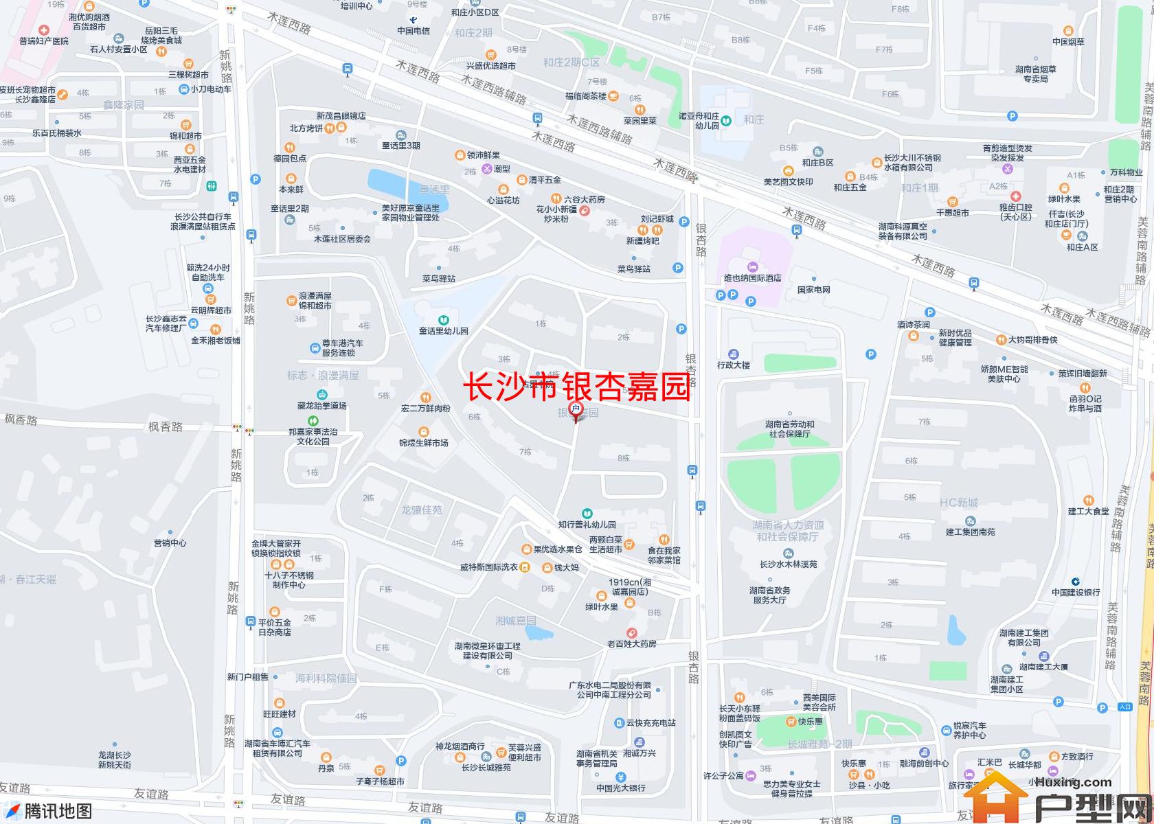 银杏嘉园小区 - 户型网