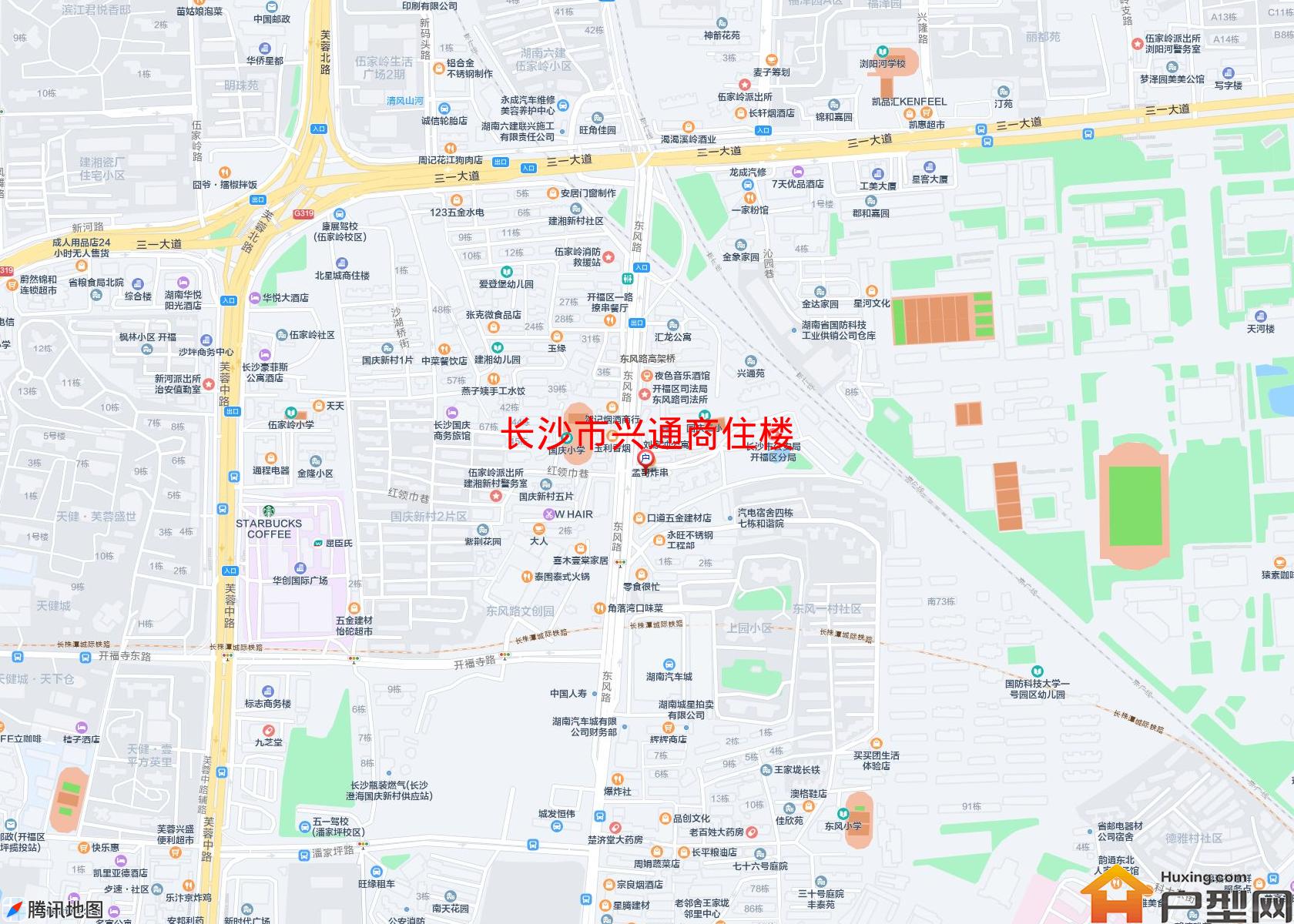 兴通商住楼小区 - 户型网