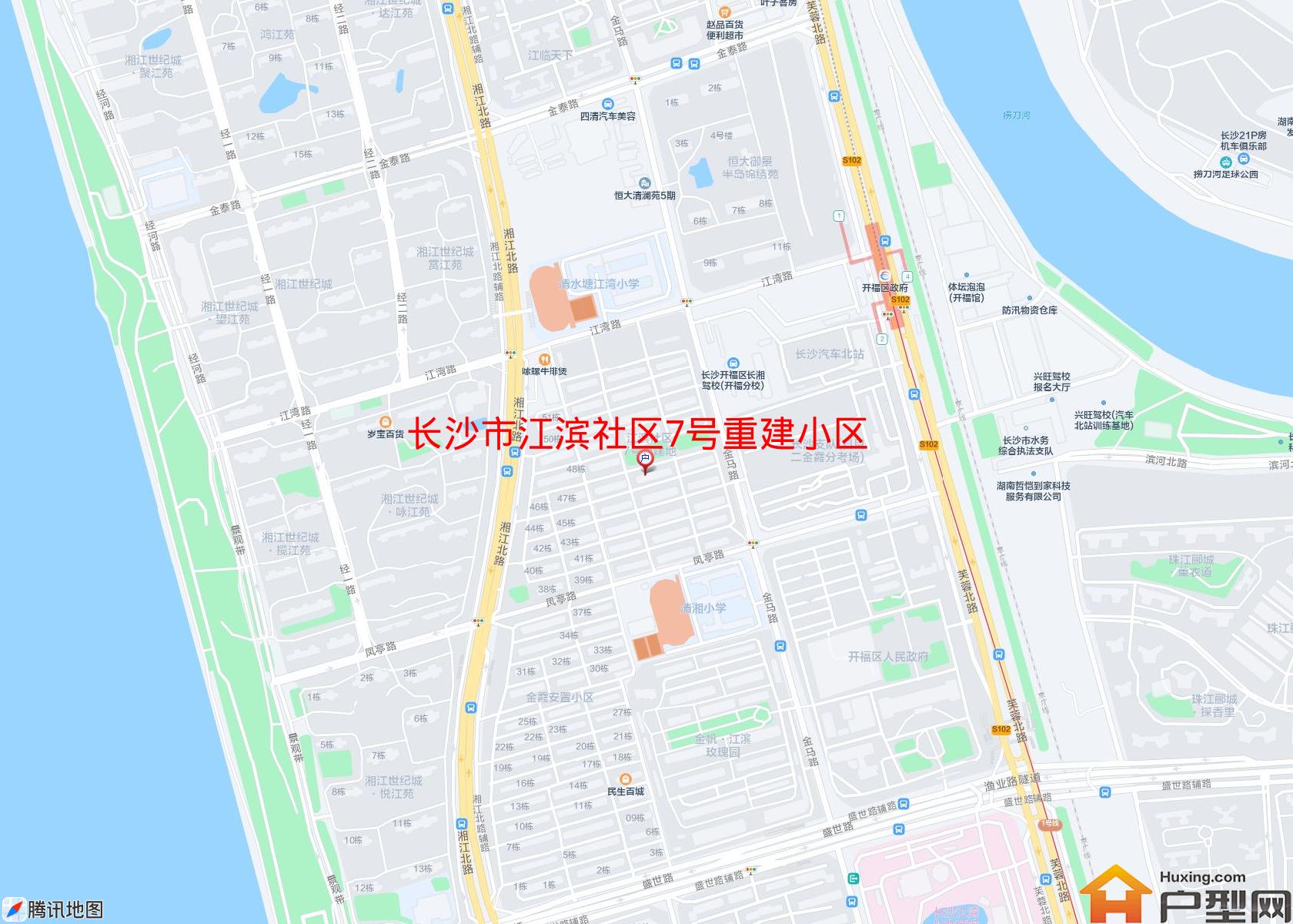 江滨社区7号重建小区小区 - 户型网