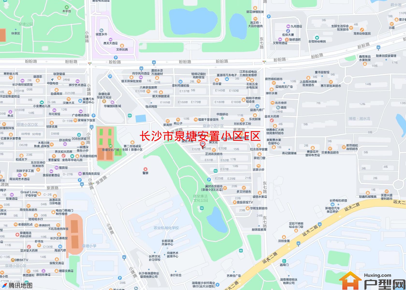 泉塘安置小区E区小区 - 户型网