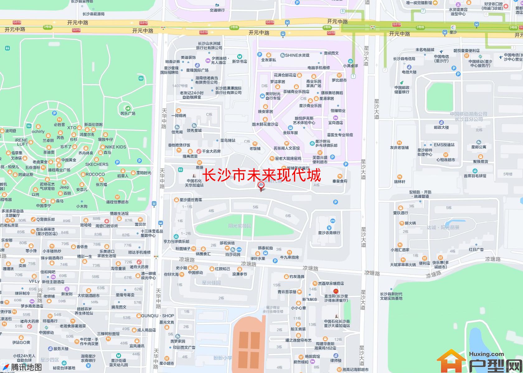 未来现代城小区 - 户型网