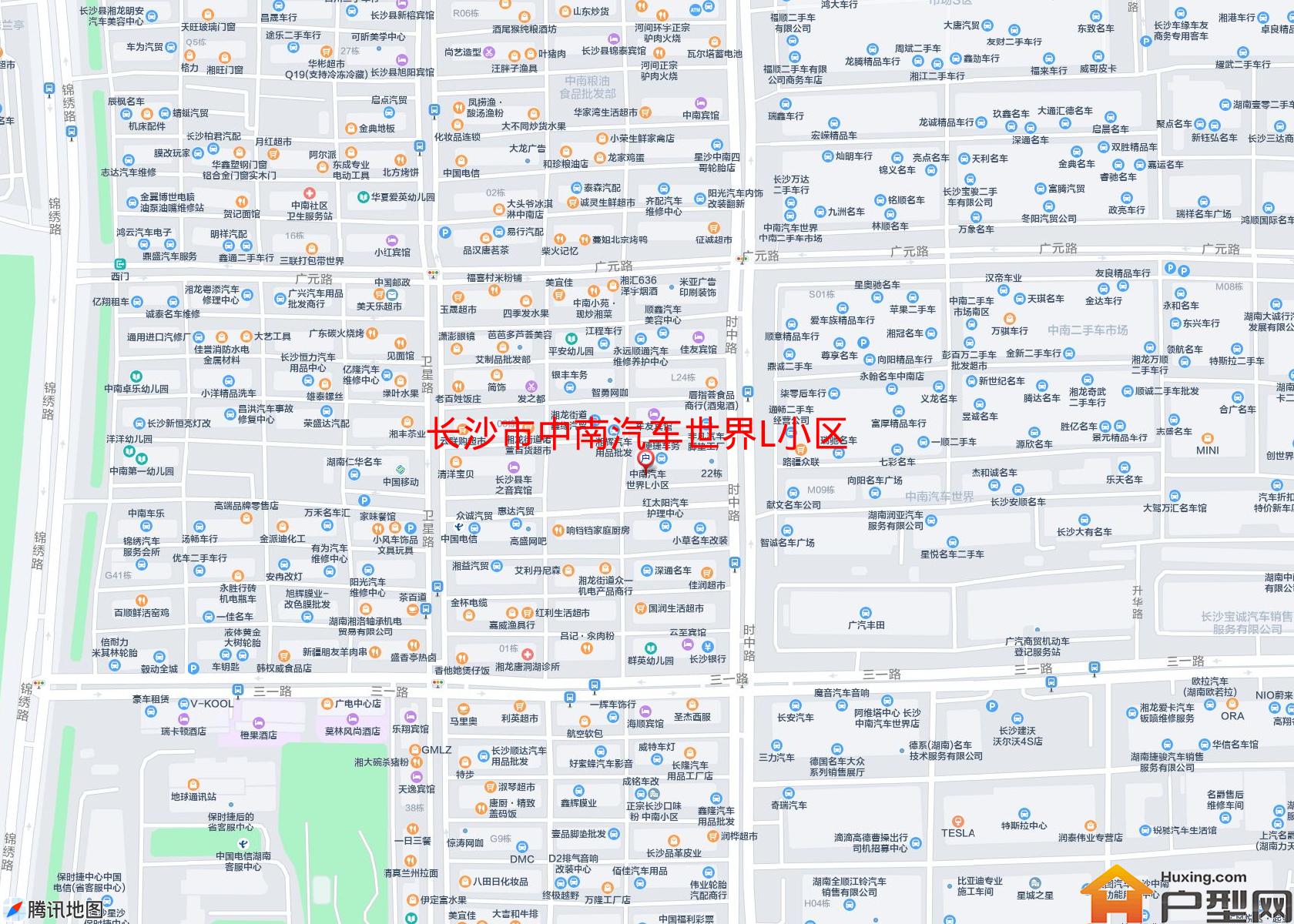 中南汽车世界L小区小区 - 户型网 中南汽车世界L小区小区 - 户型网