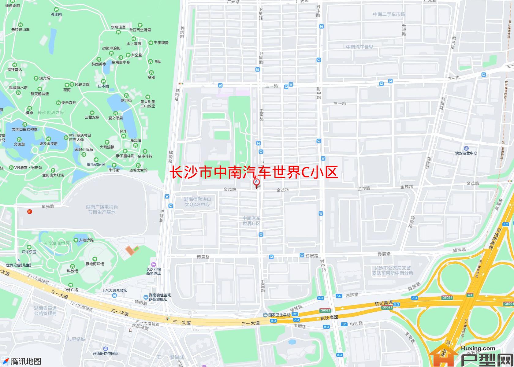 中南汽车世界C小区小区 - 户型网 中南汽车世界C小区小区 - 户型网
