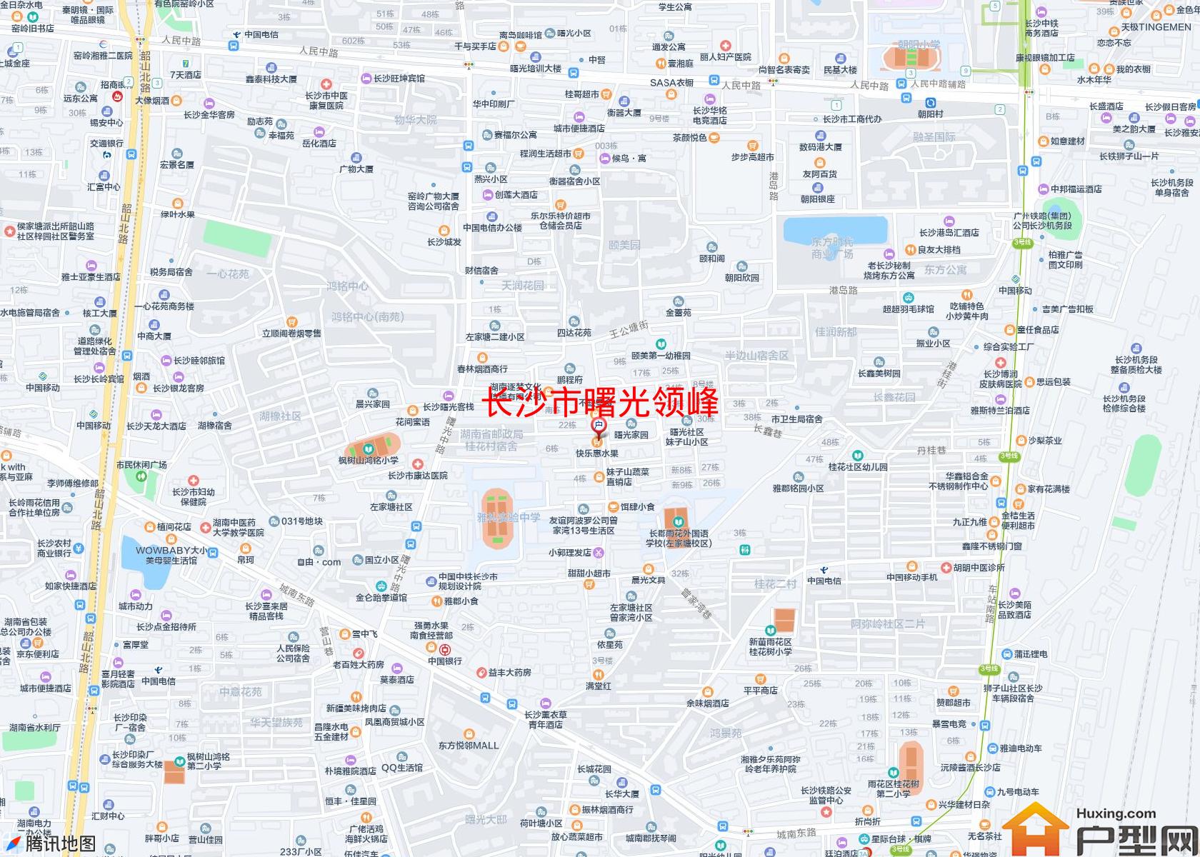 曙光领峰小区 - 户型网