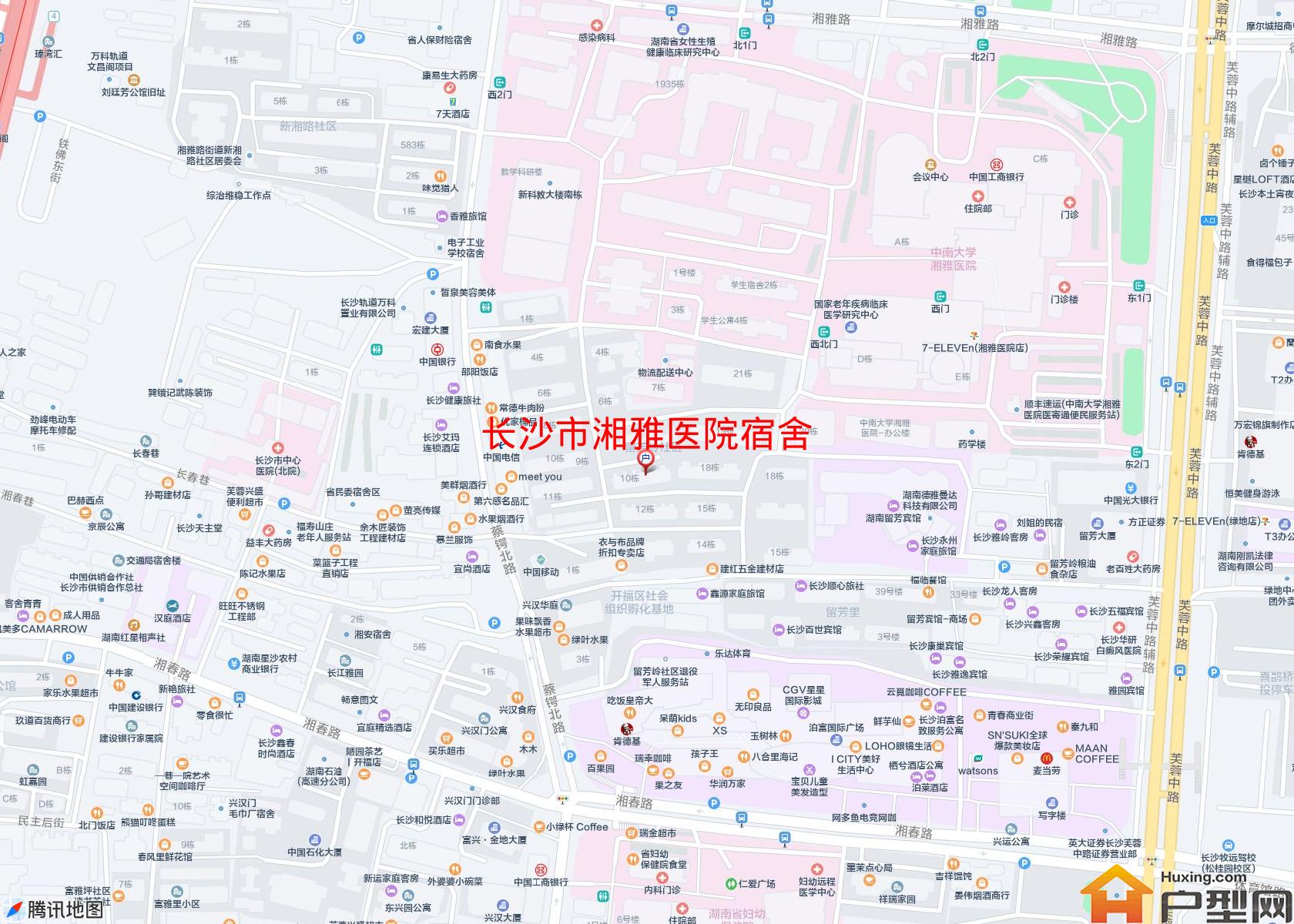 湘雅医院宿舍小区 - 户型网