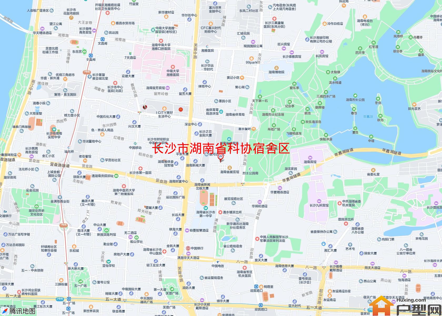湖南省科协宿舍区小区 - 户型网