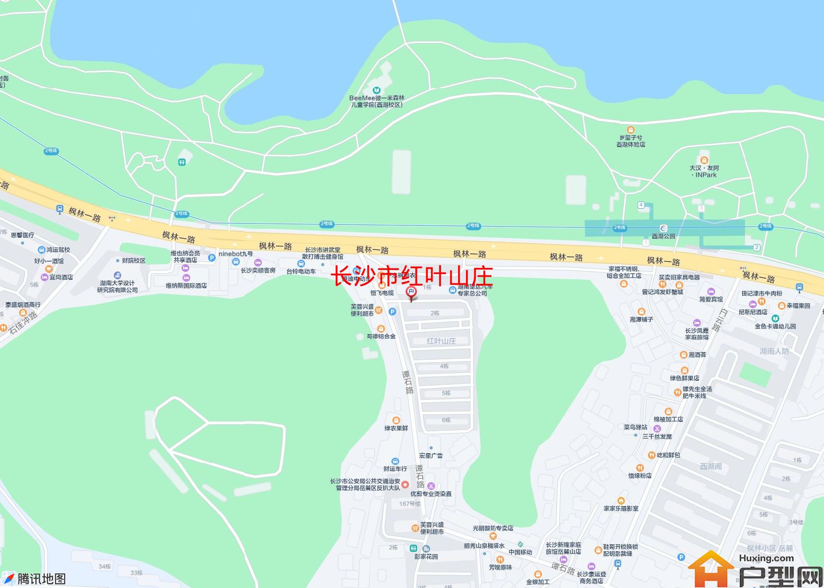 红叶山庄小区 - 户型网