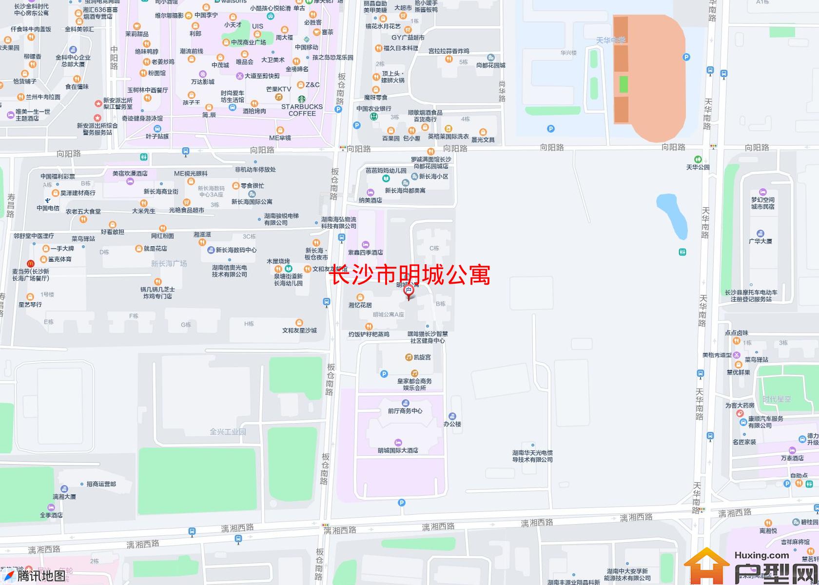 明城公寓小区 - 户型网