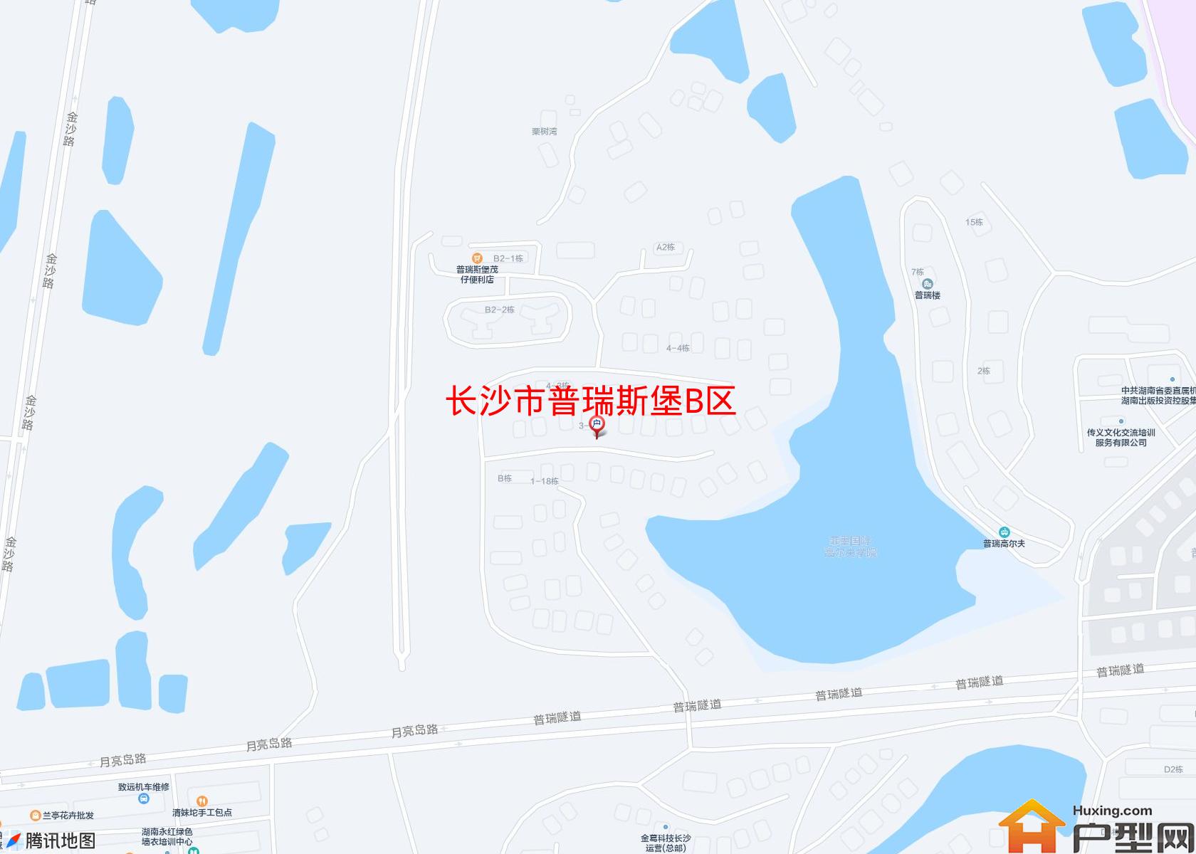 普瑞斯堡B区小区 - 户型网