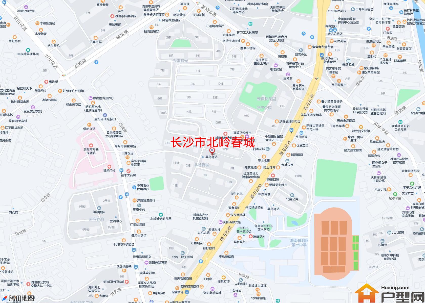 北岭春城小区 - 户型网