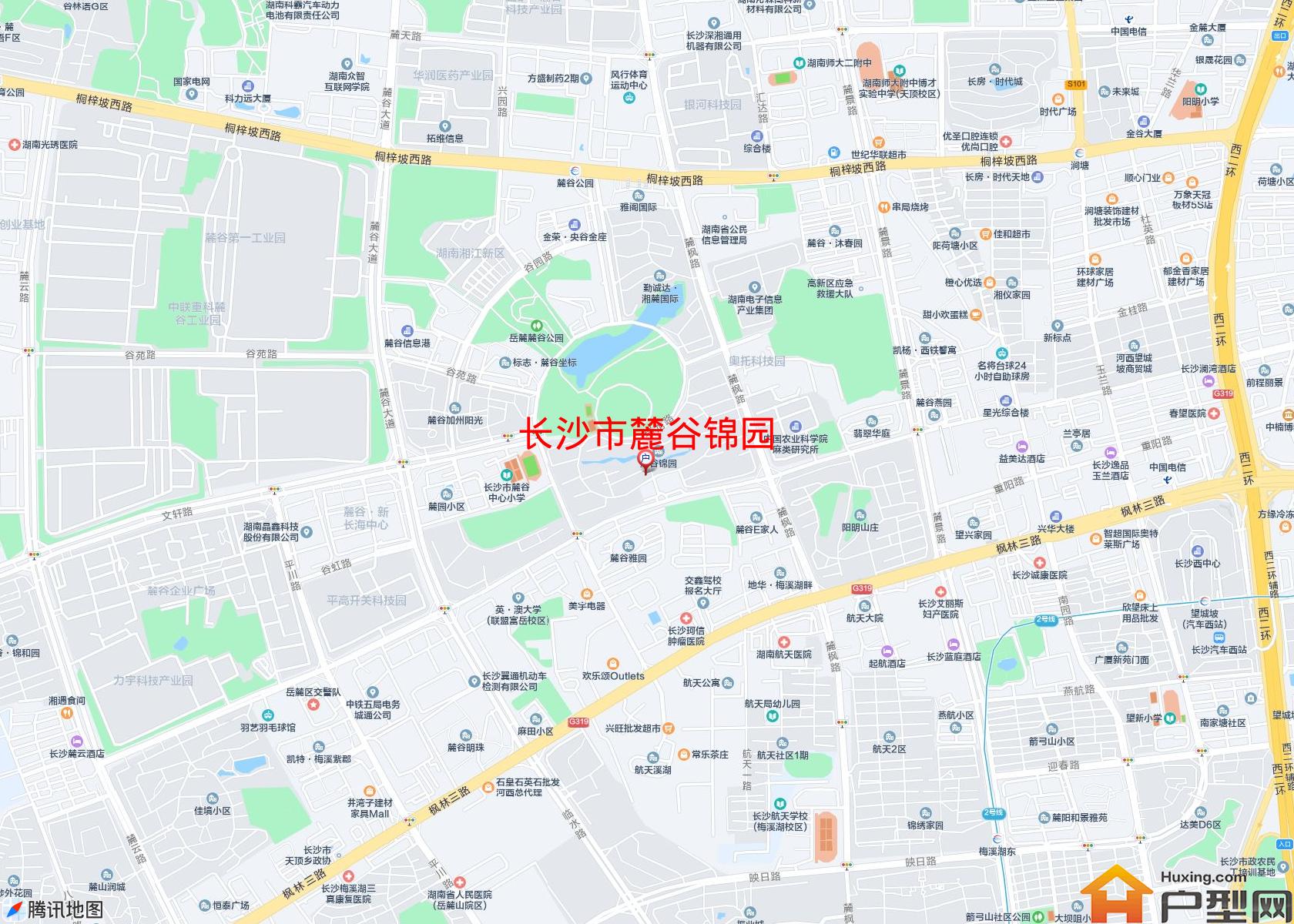 麓谷锦园小区 - 户型网