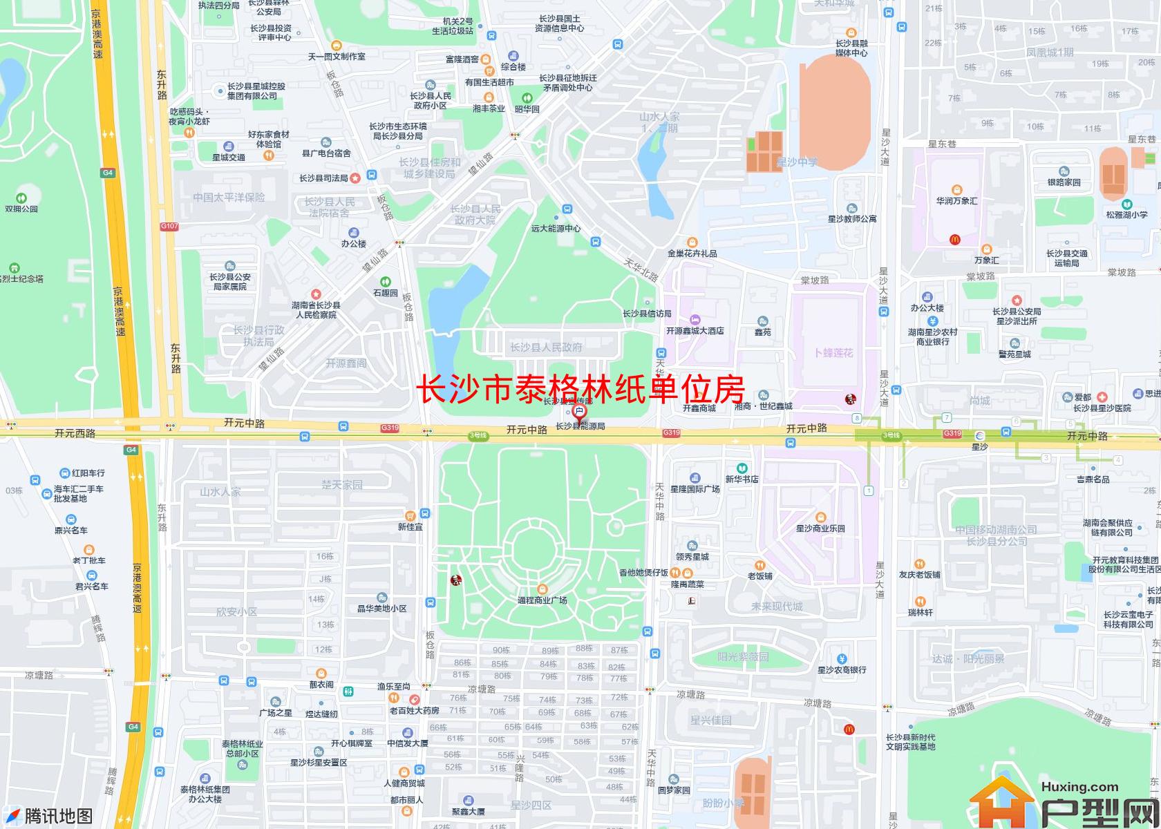 泰格林纸单位房小区 - 户型网