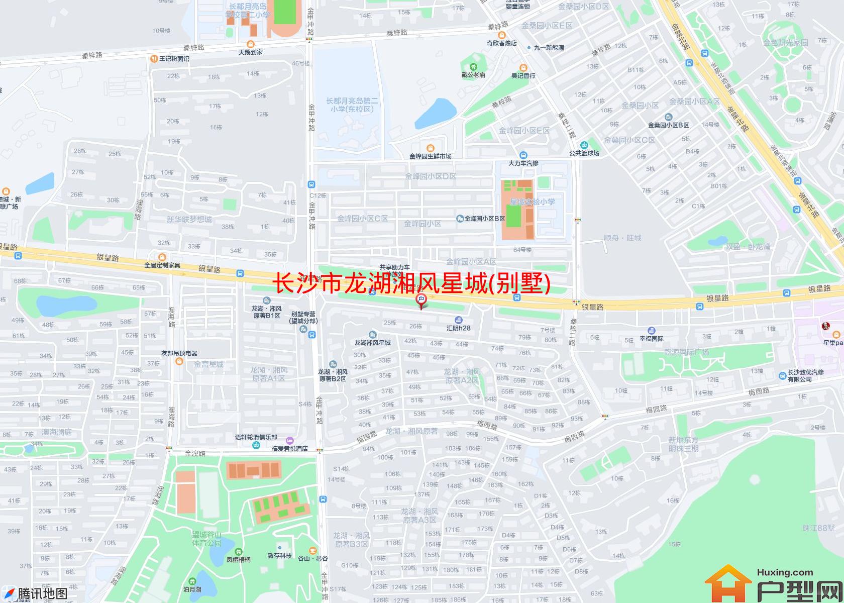 龙湖湘风星城(别墅)小区 - 户型网