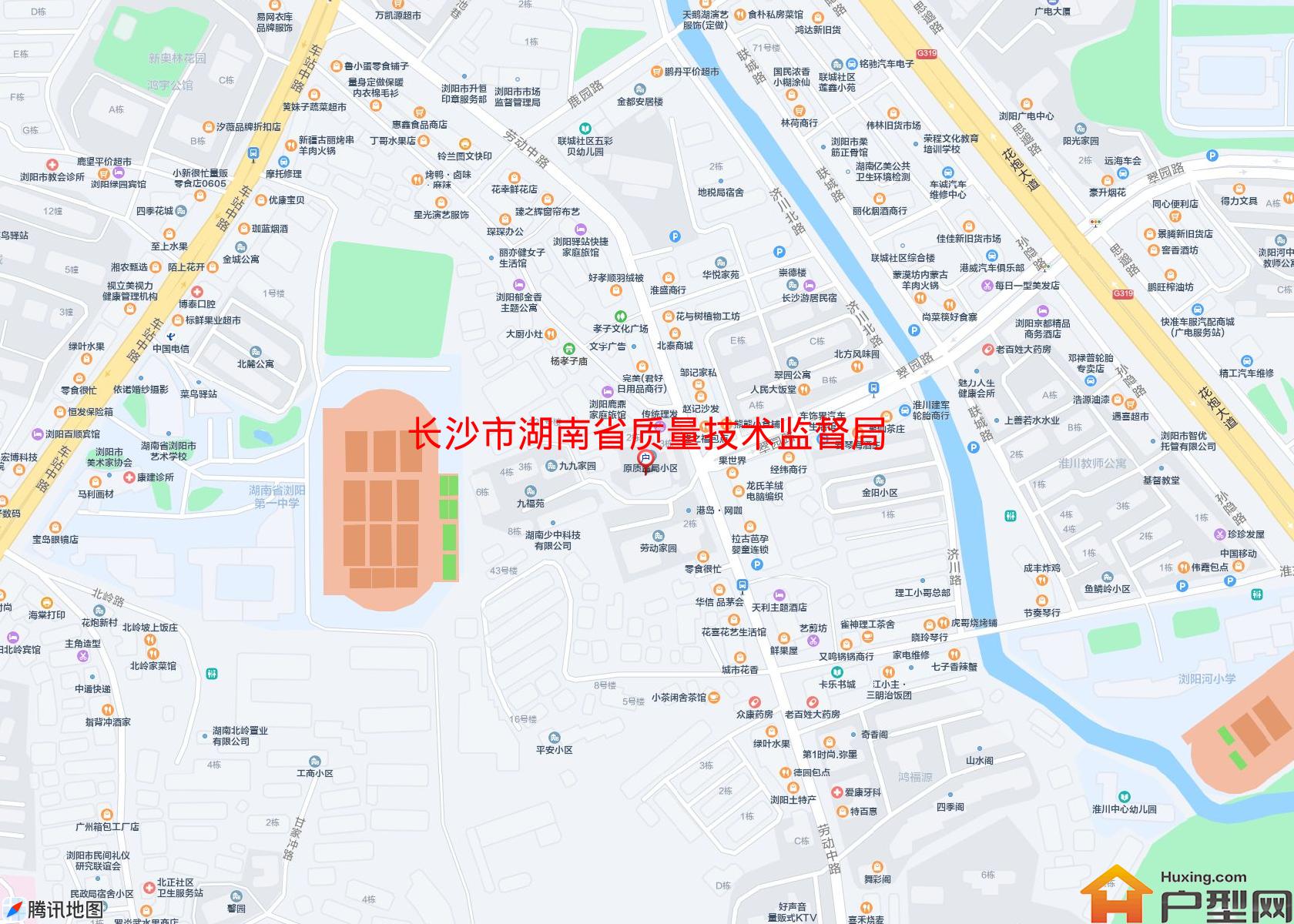 湖南省质量技术监督局宿舍小区 - 户型网