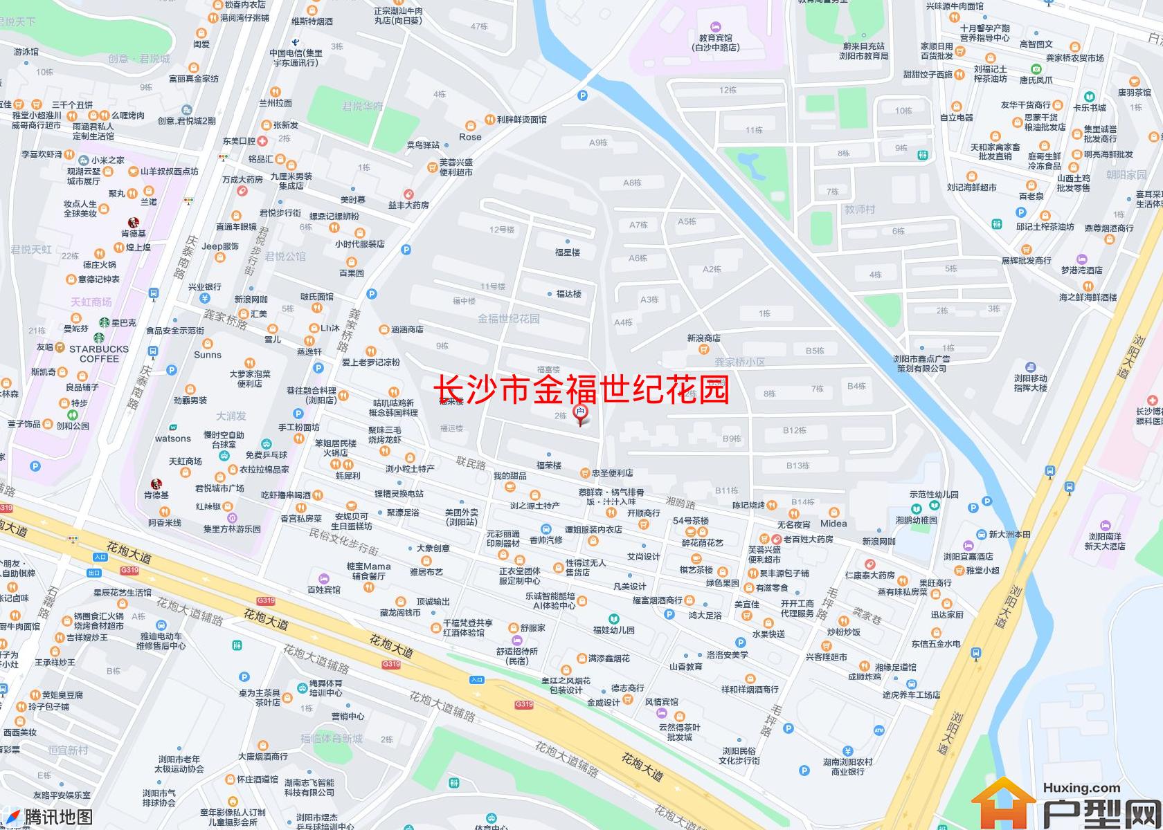 金福世纪花园小区 - 户型网