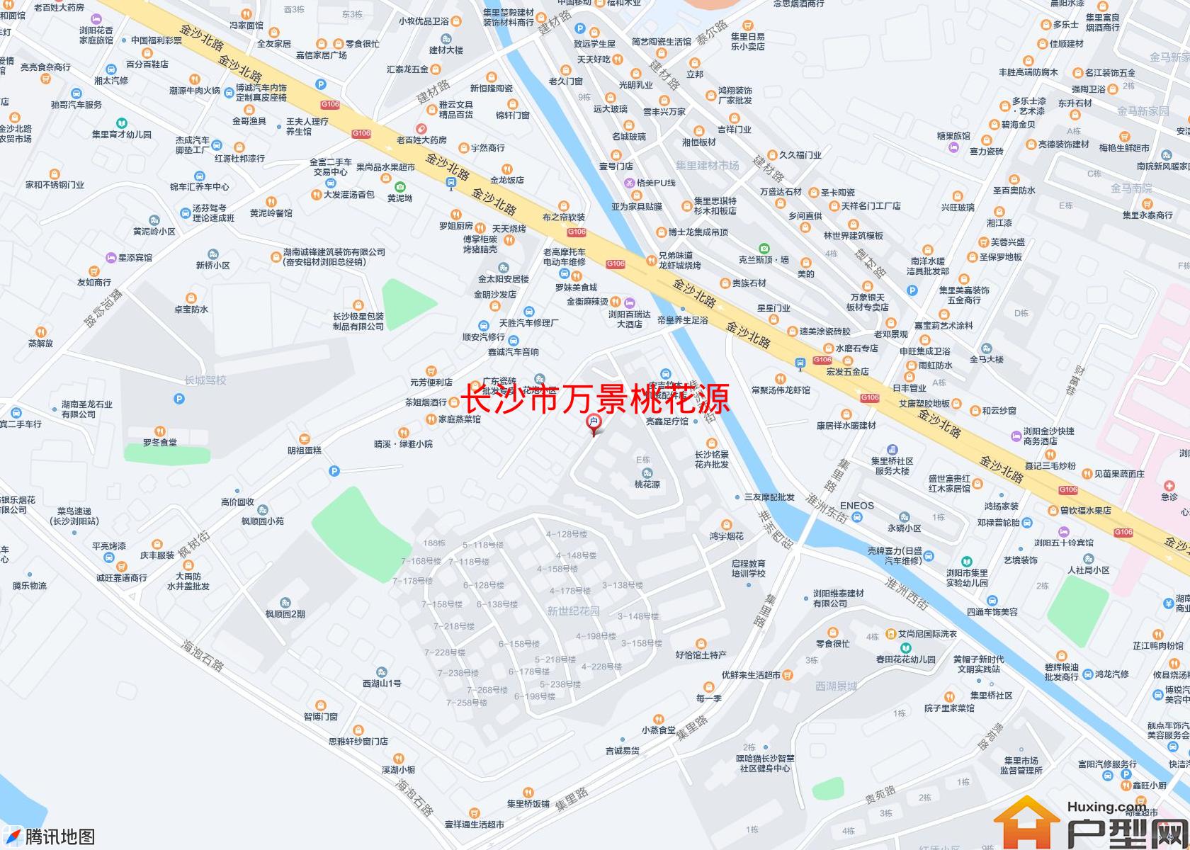 万景桃花源小区 - 户型网