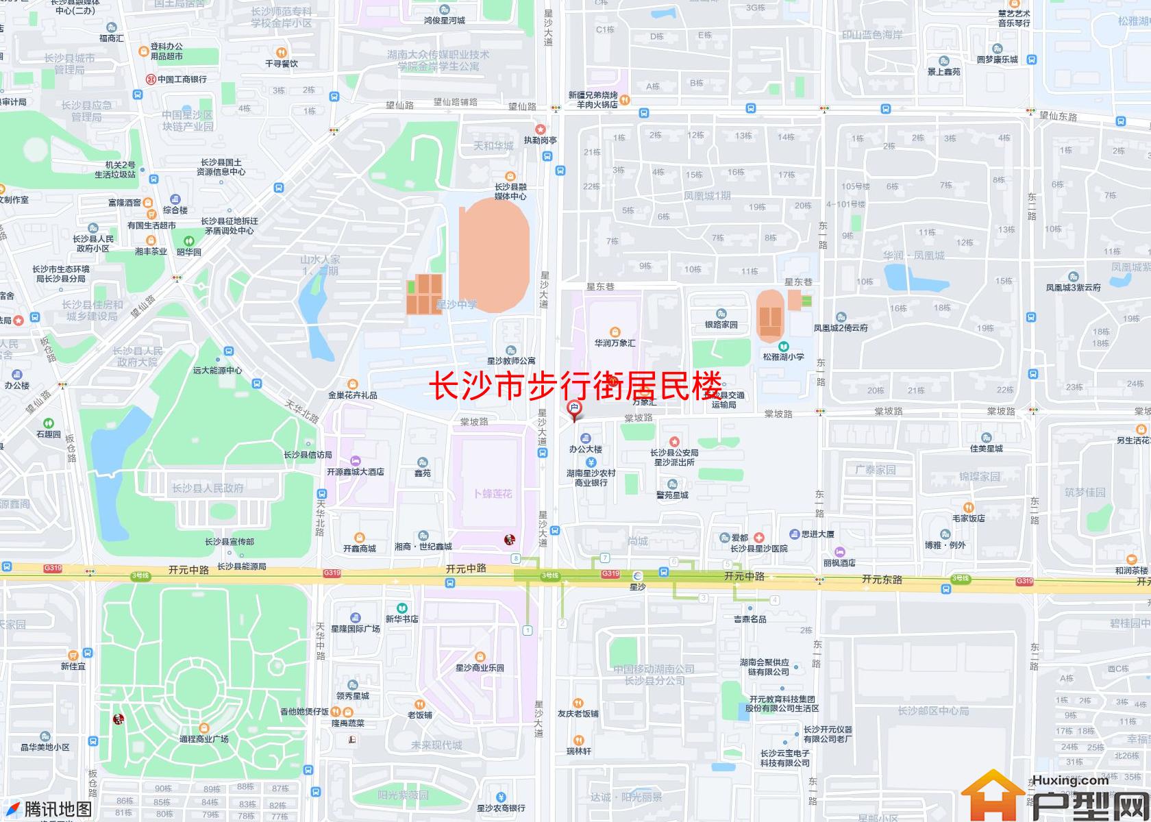 步行街居民楼小区 - 户型网