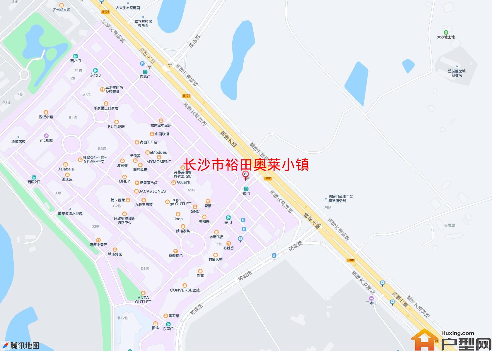 裕田奥莱小镇小区 - 户型网