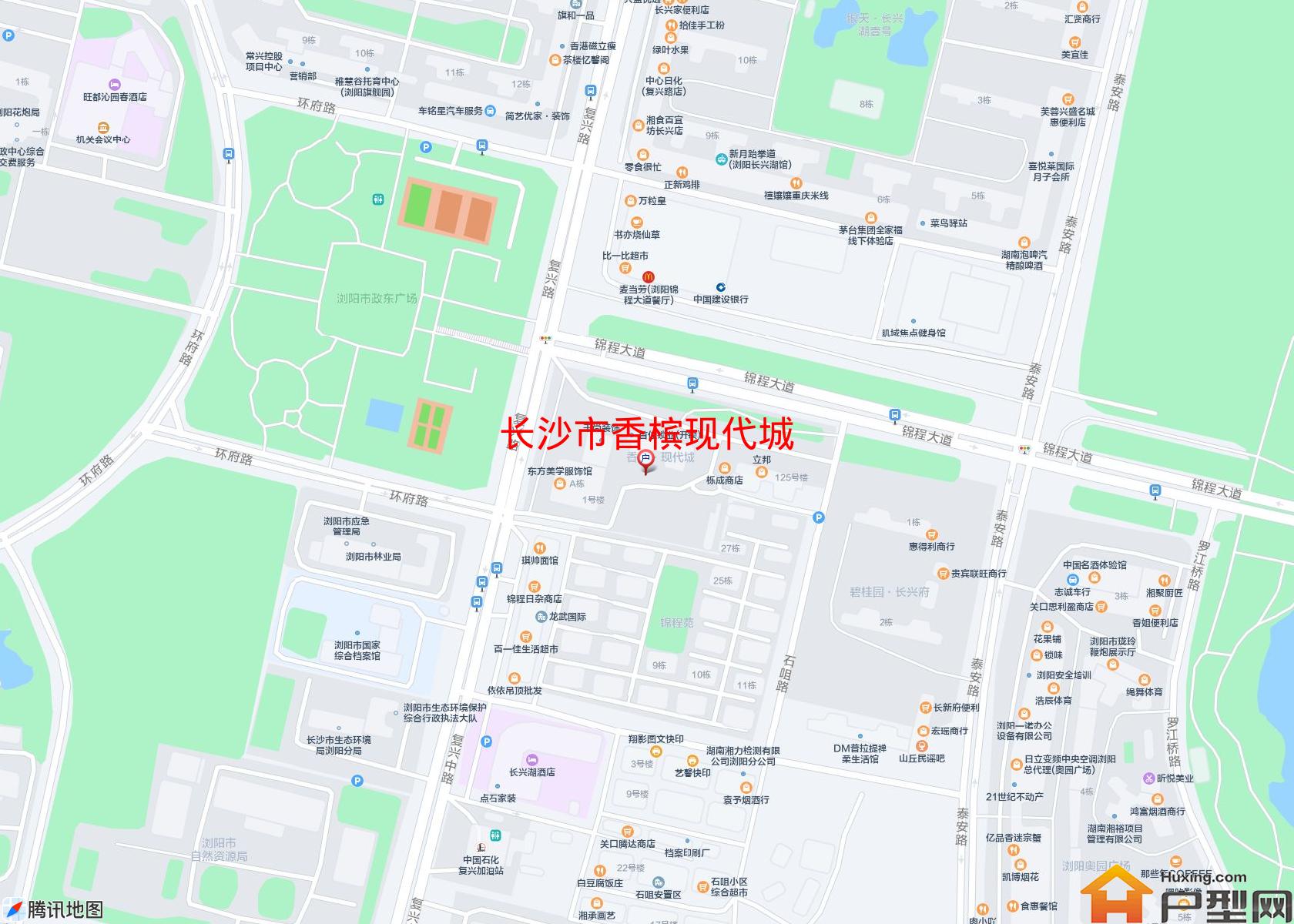 香槟现代城小区 - 户型网