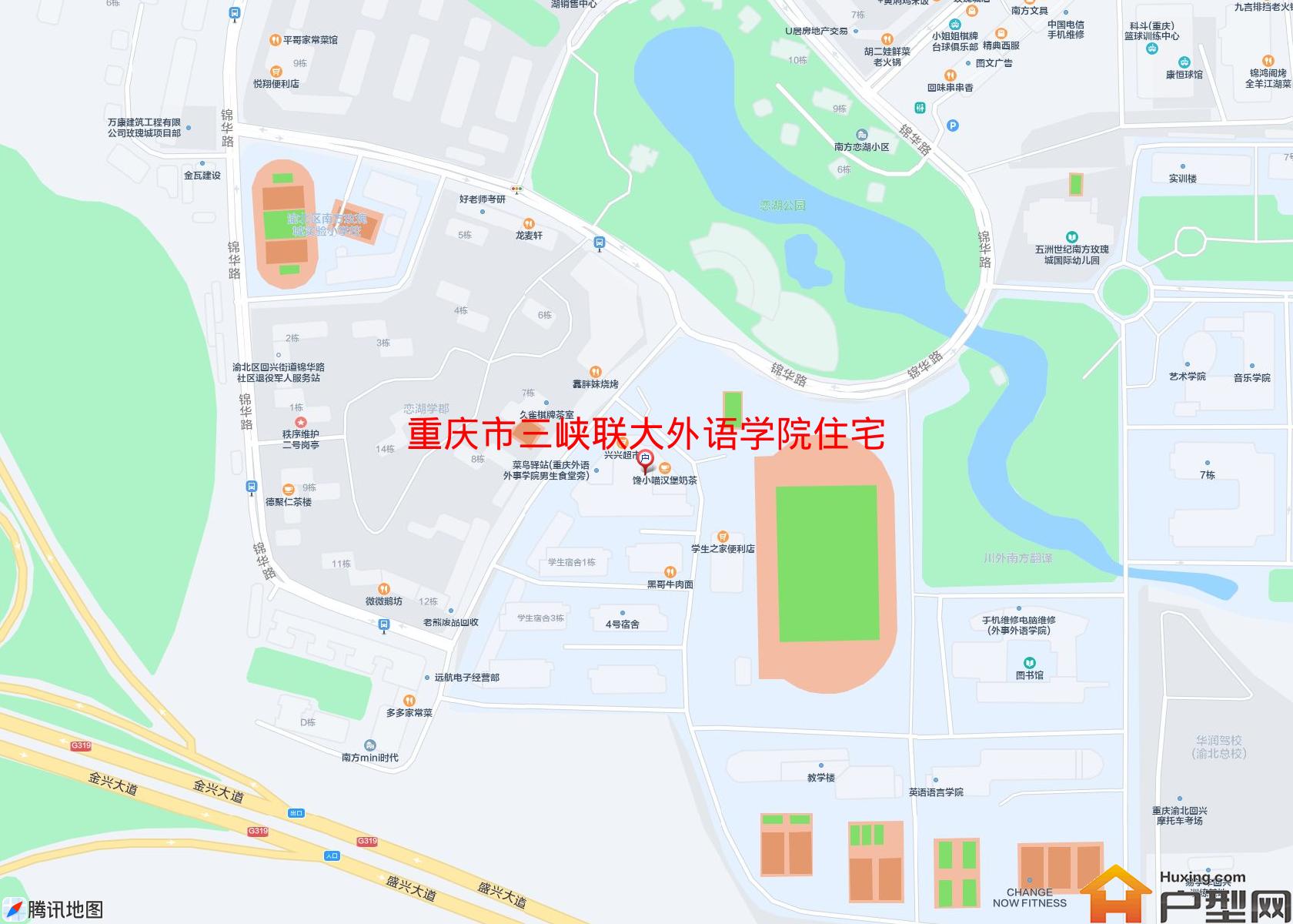 三峡联大外语学院住宅楼小区 - 户型网