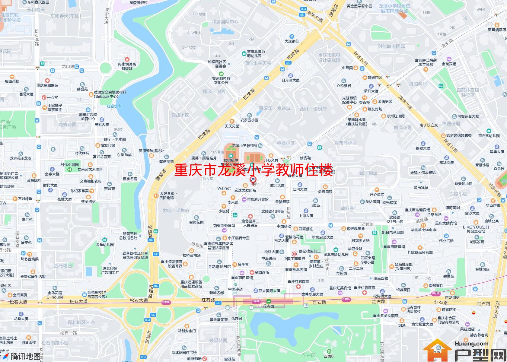 龙溪小学教师住楼小区 - 户型网