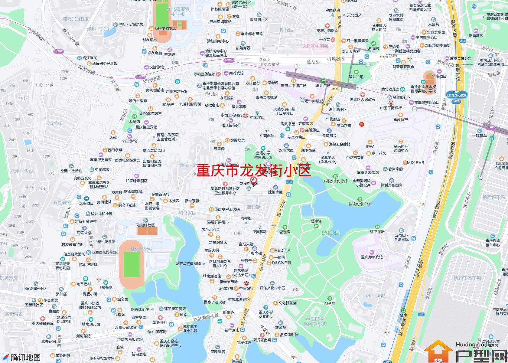 龙发街小区小区 - 户型网