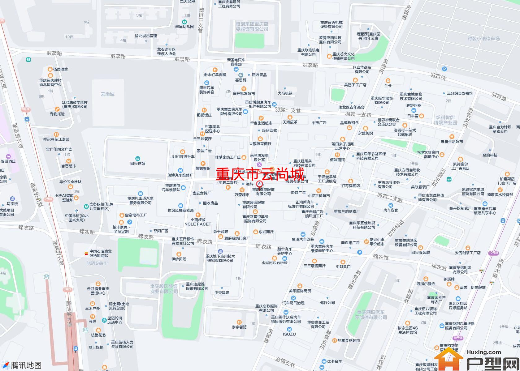 云尚城小区 - 户型网