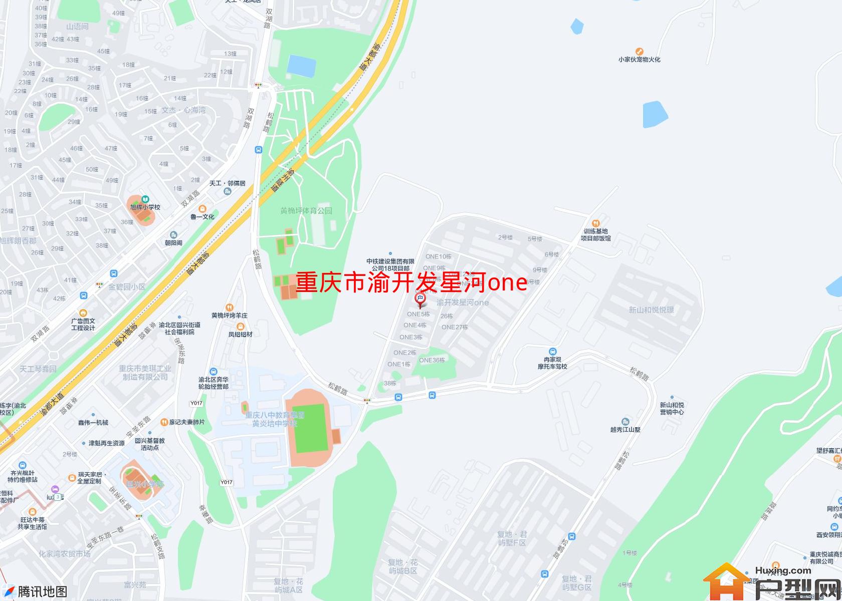 渝开发星河one小区 - 户型网