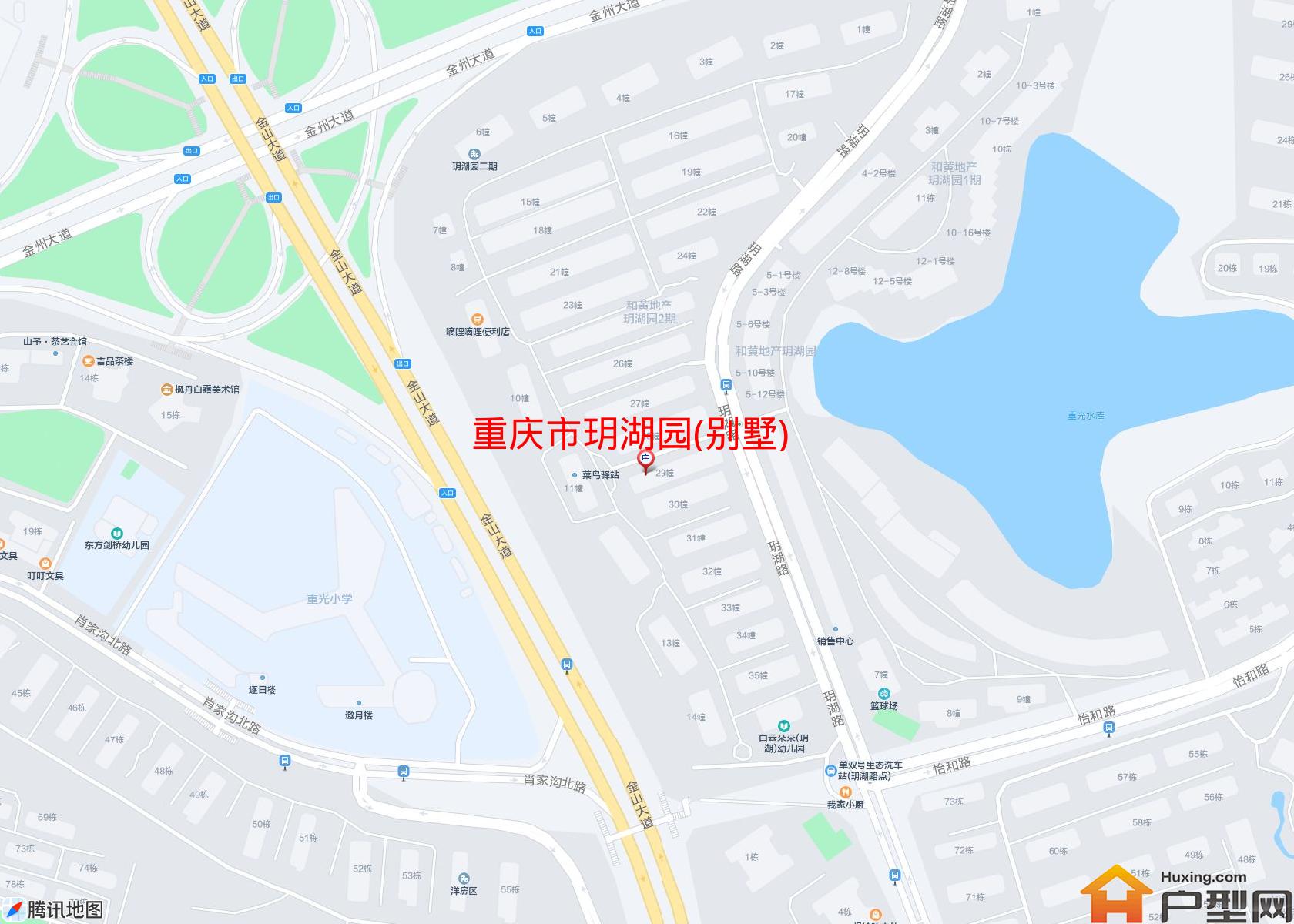 玥湖园(别墅)小区 - 户型网