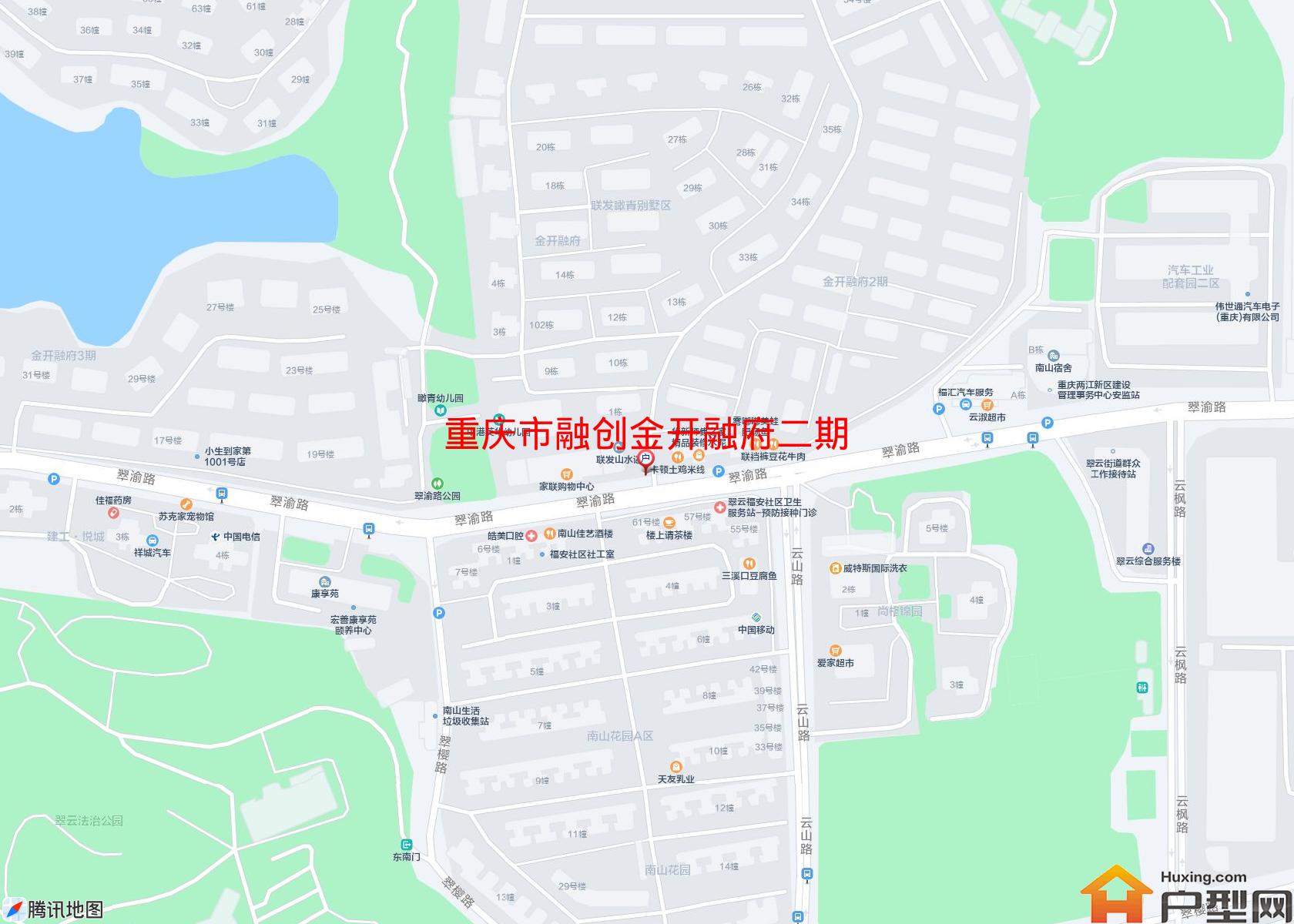 融创金开融府二期小区 - 户型网