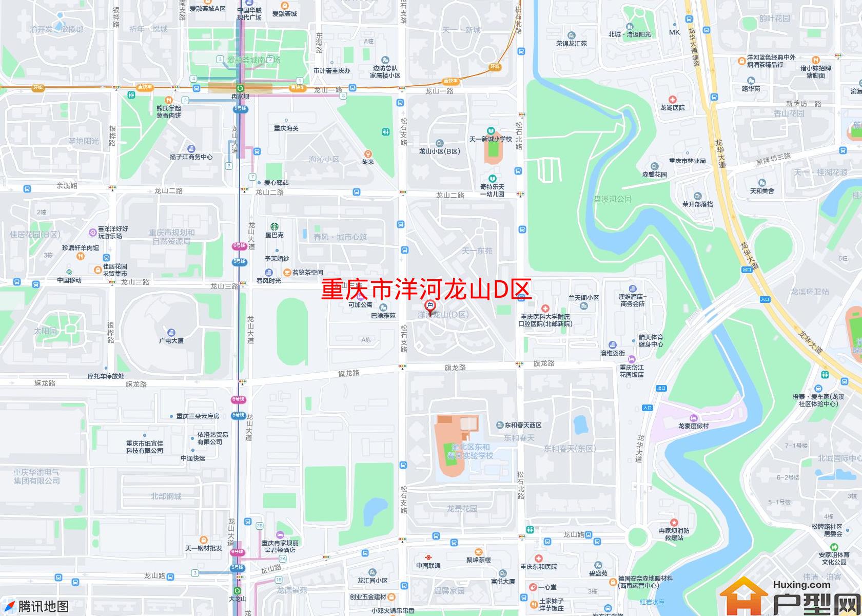 洋河龙山D区小区 - 户型网