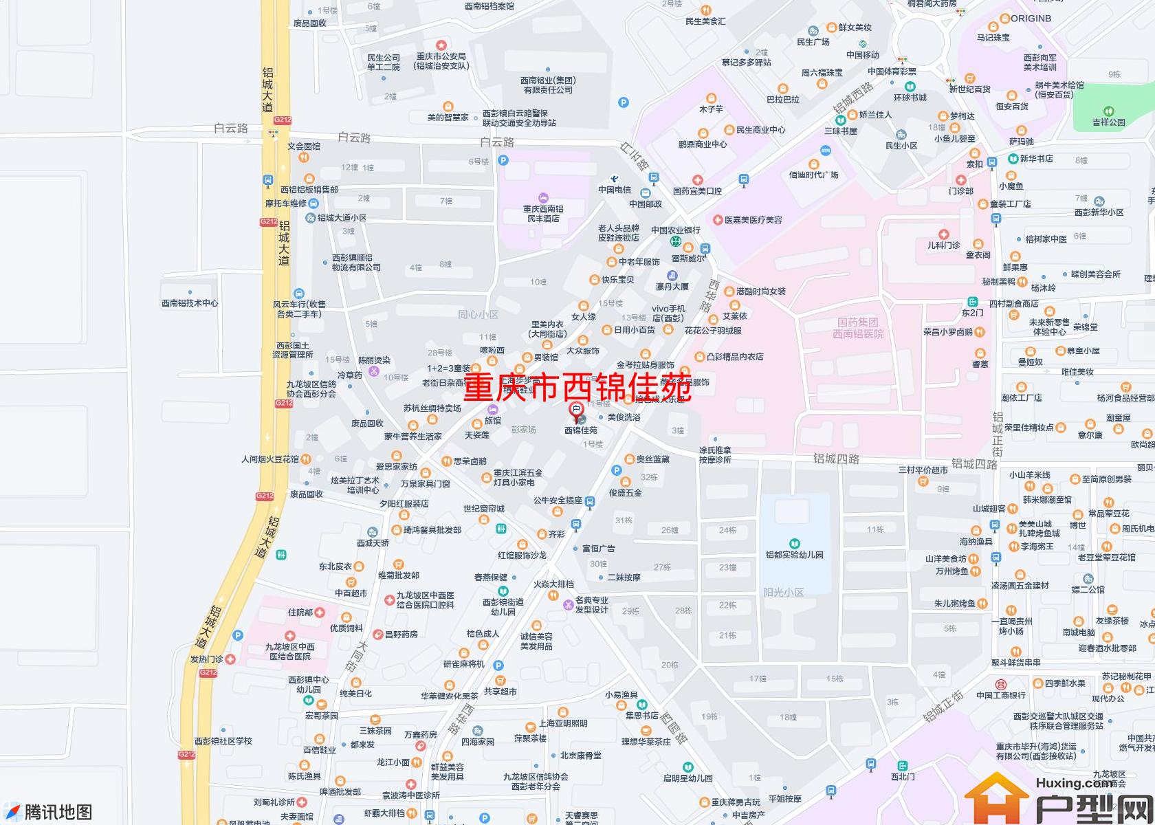 西锦佳苑小区 - 户型网