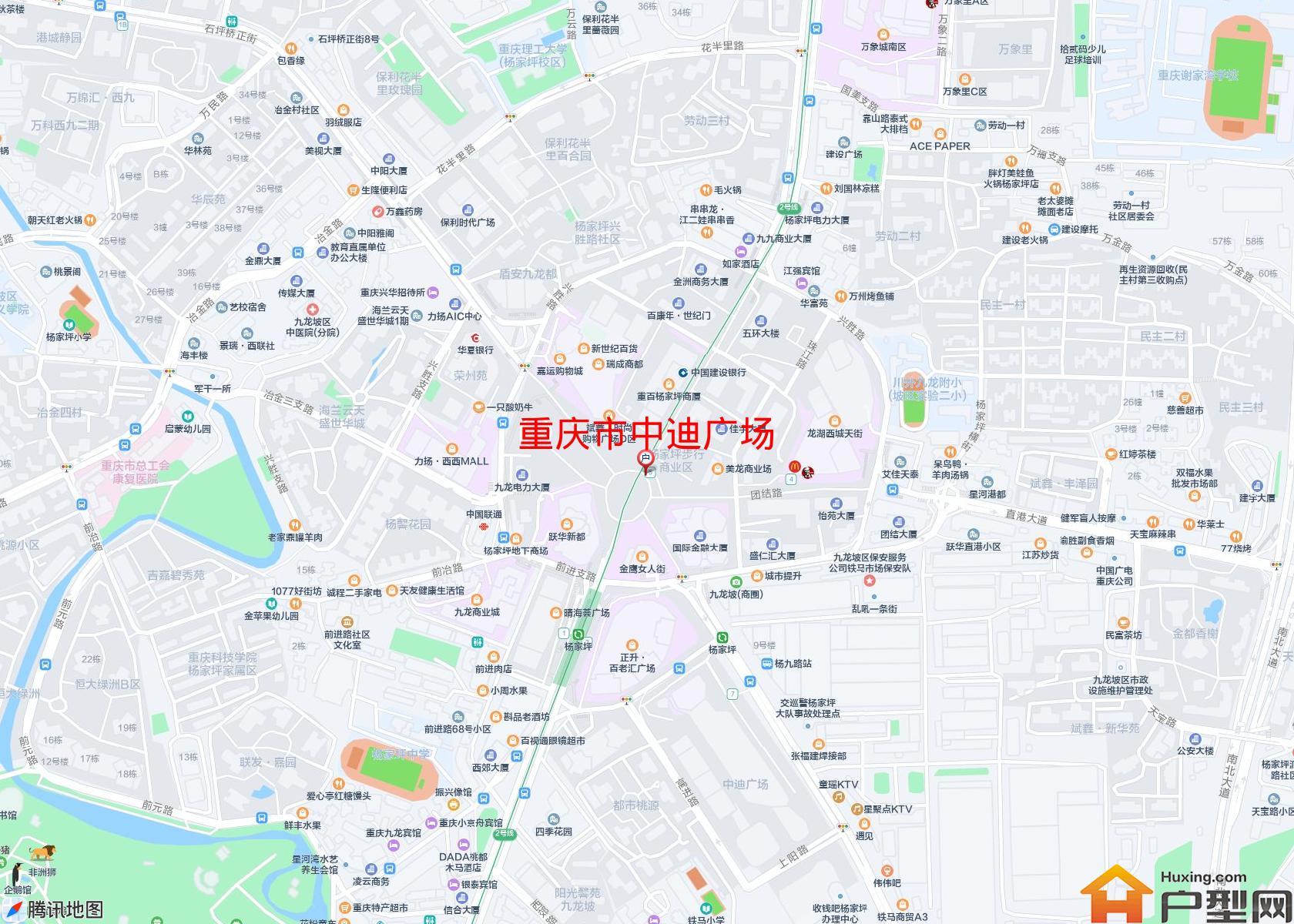 中迪广场小区 - 户型网