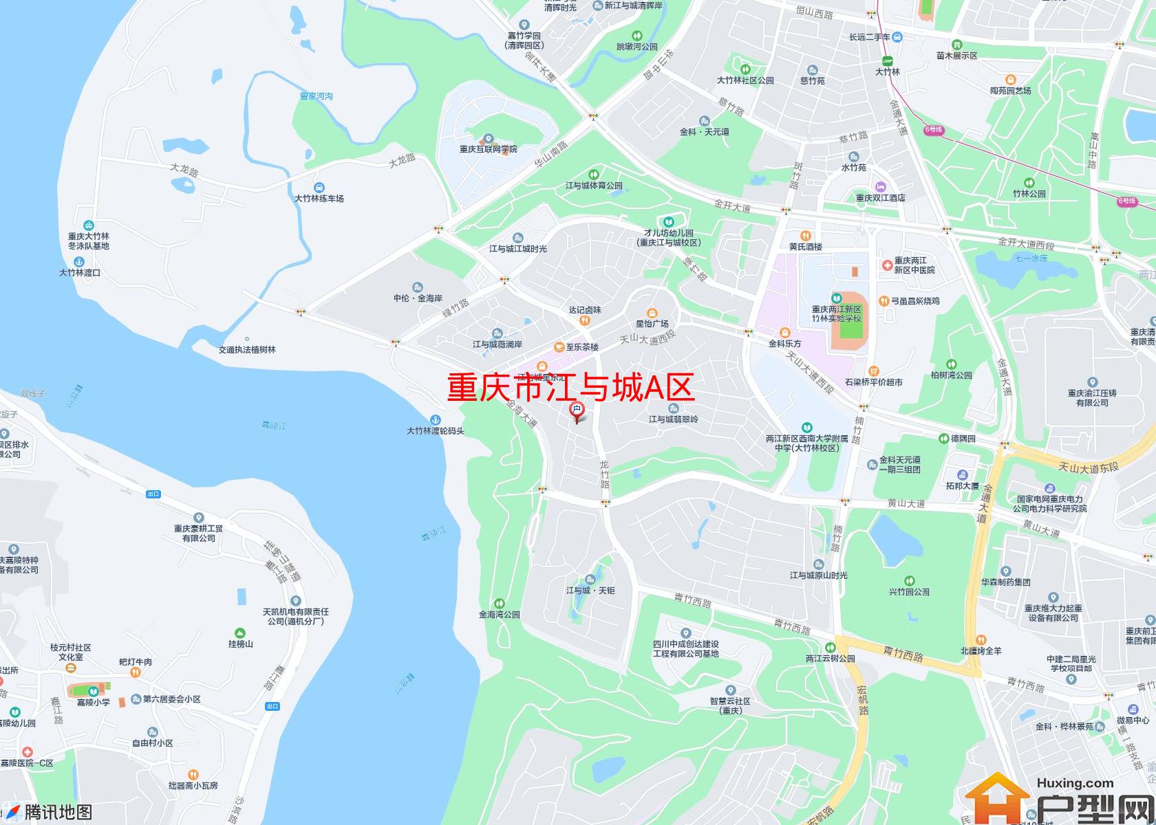 江与城A区小区 - 户型网