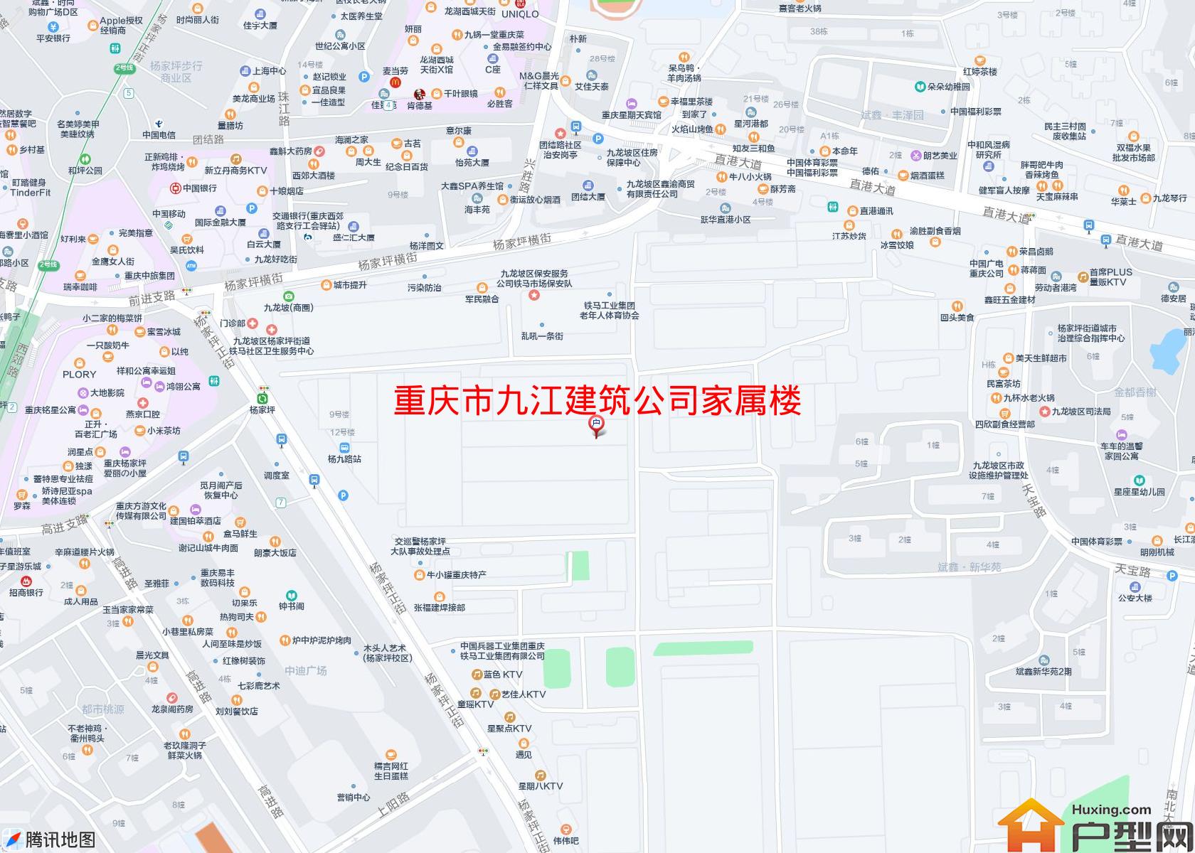 九江建筑公司家属楼小区 - 户型网