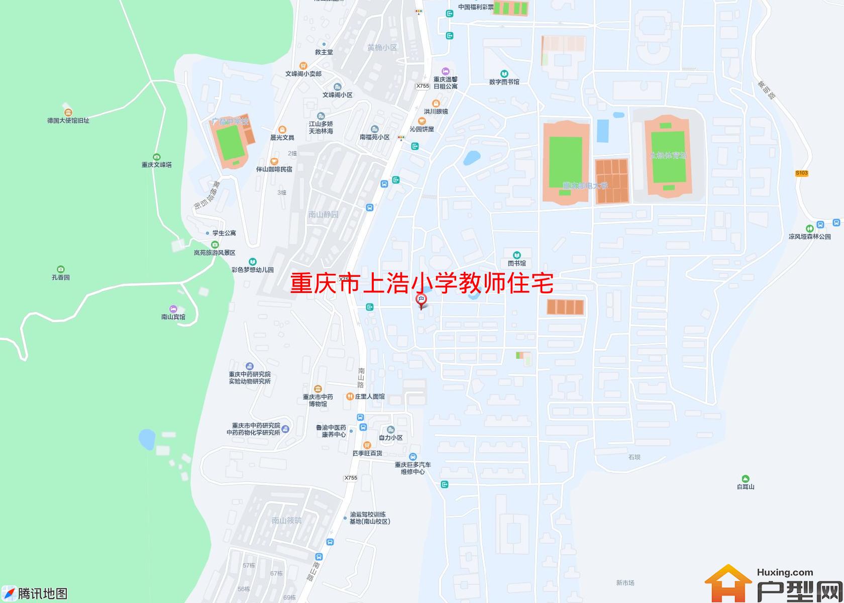 上浩小学教师住宅小区 - 户型网