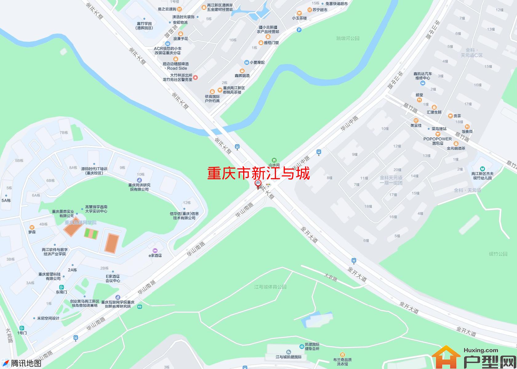 新江与城小区 - 户型网