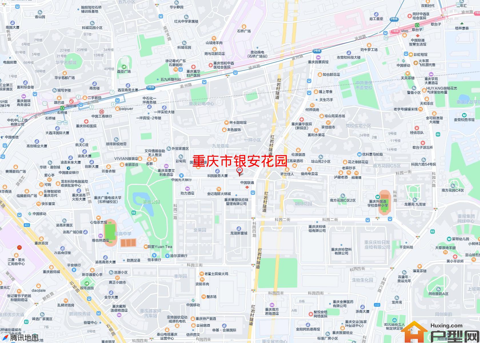 银安花园小区 - 户型网