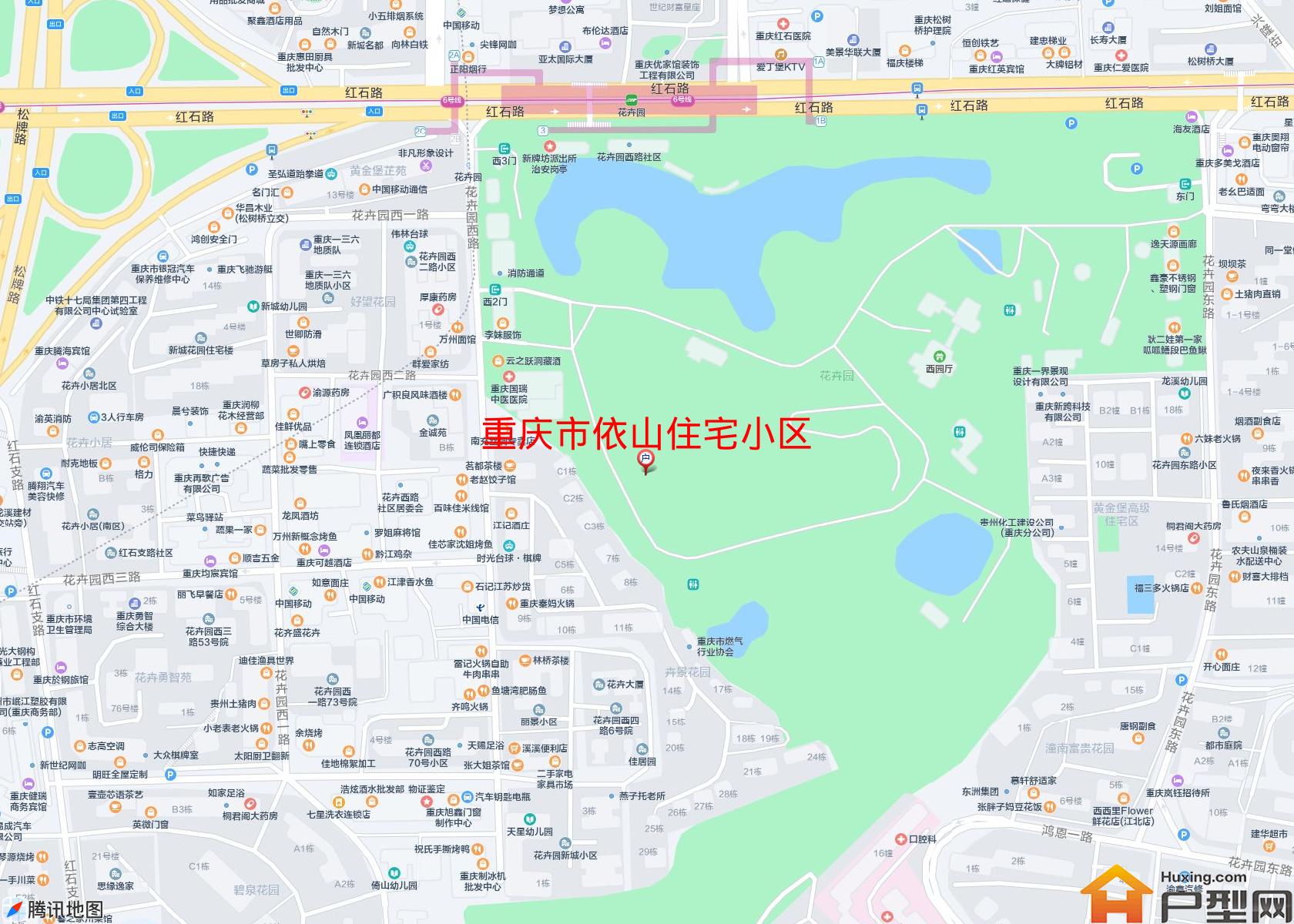 依山住宅小区小区 - 户型网