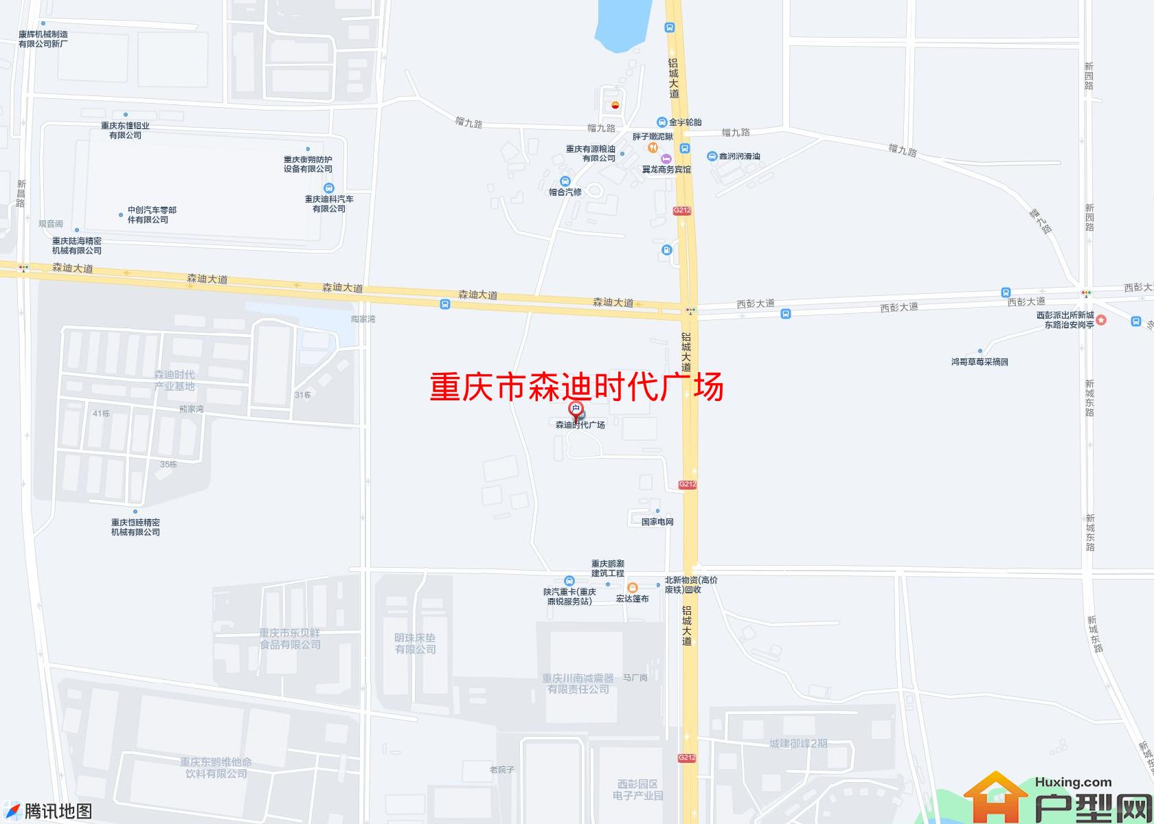 森迪时代广场小区 - 户型网